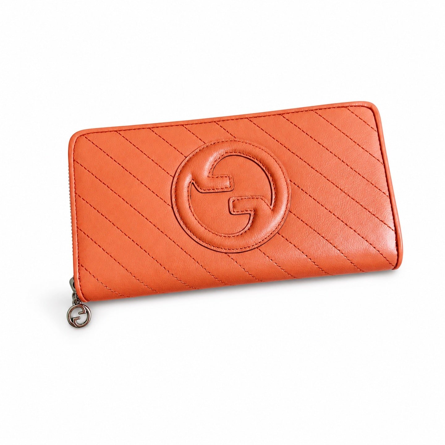 Gucci Blondie Leather Pink Wallet