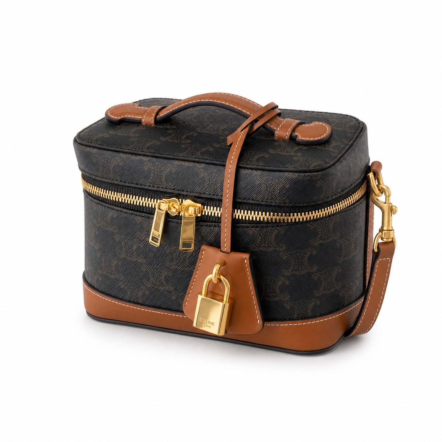 Celine Luggage Double Zip Bag