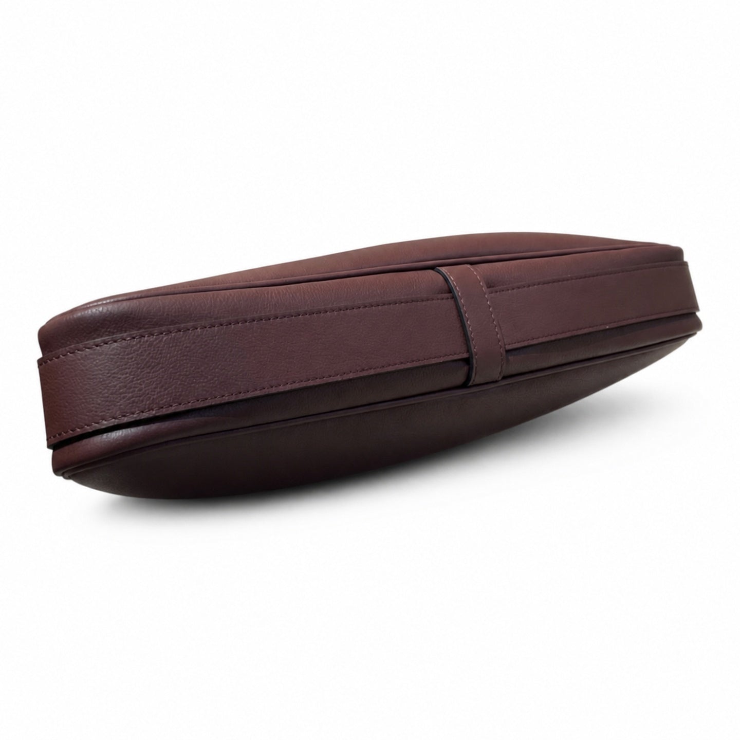 Celine Romy Leather Gold Burgundy Bag
