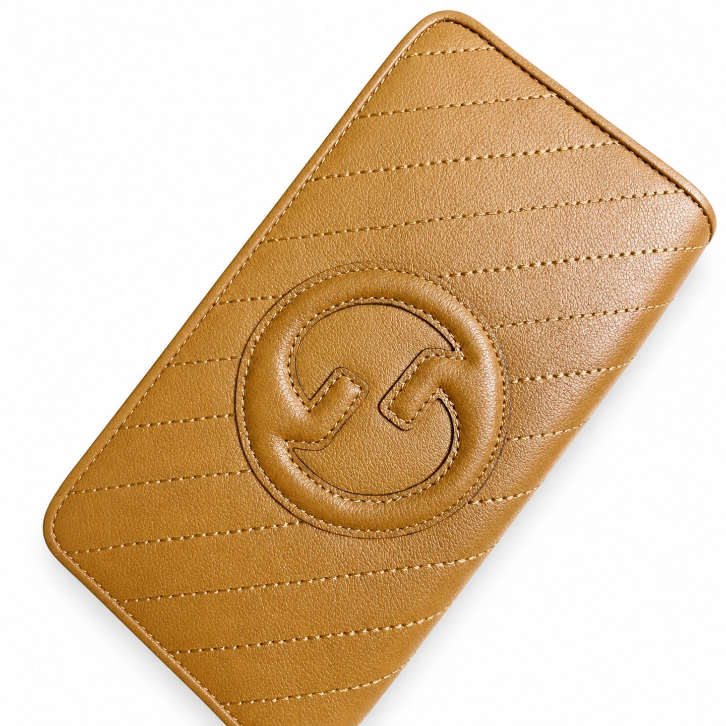 Gucci Blondie Leather Brown Wallet