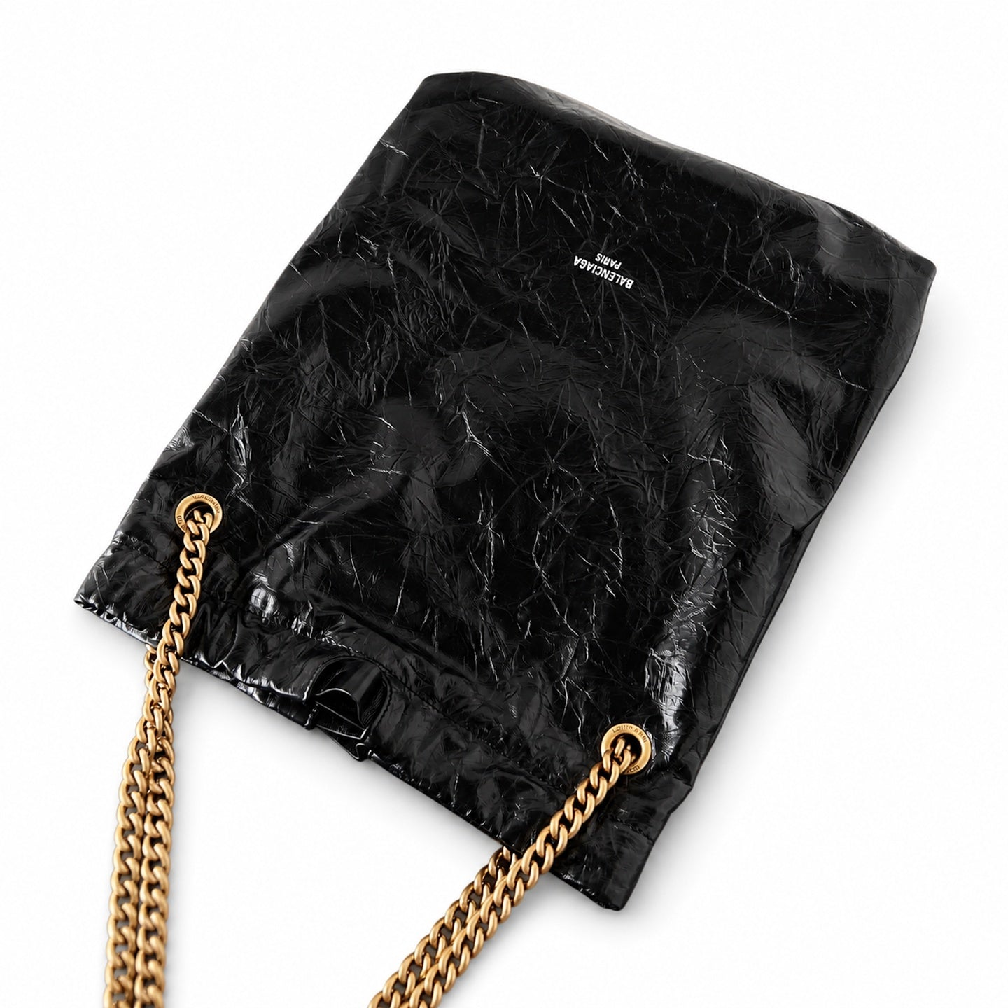 Chanel Large Nylon Leather Clutch