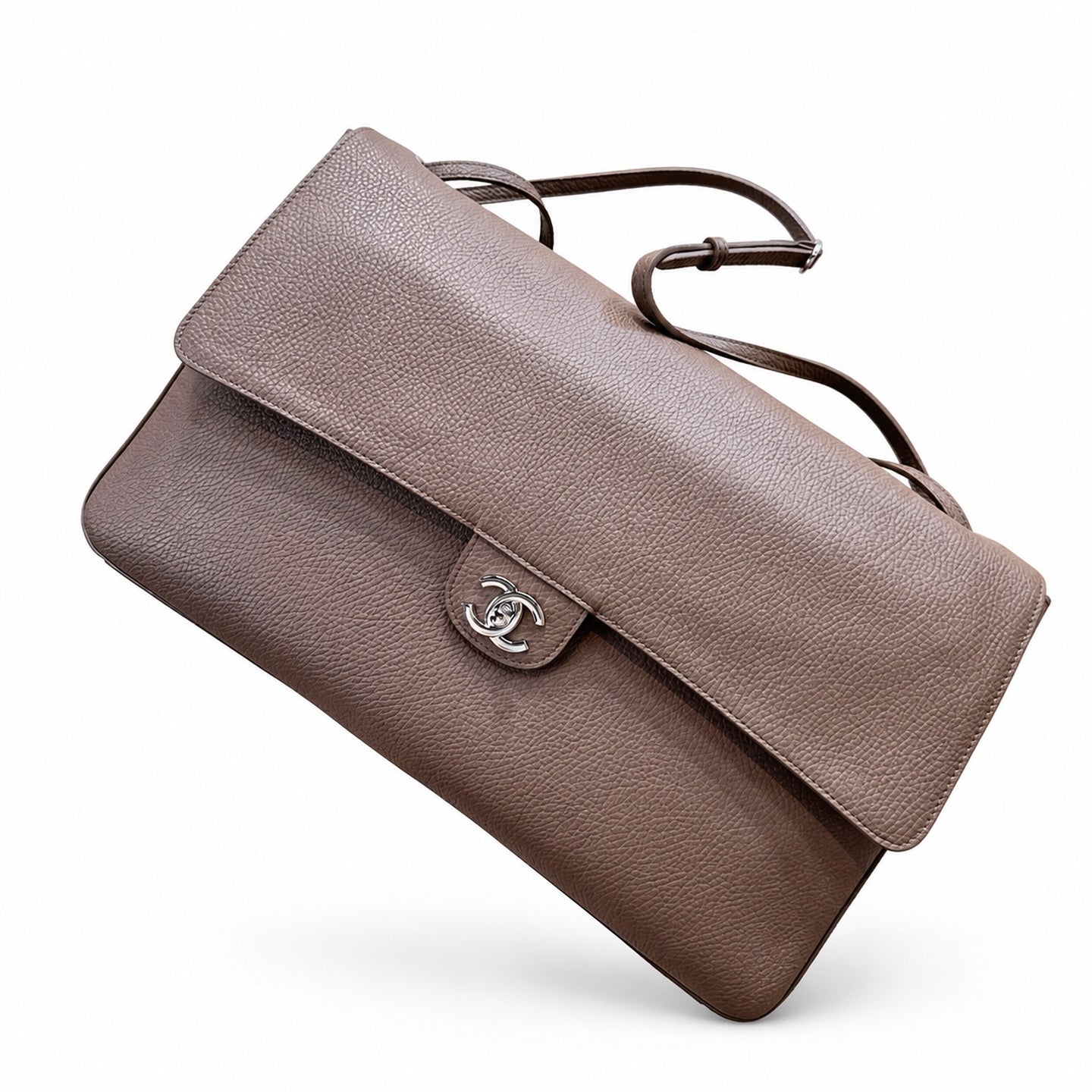Chanel Classic Flap Large Leather Bag
