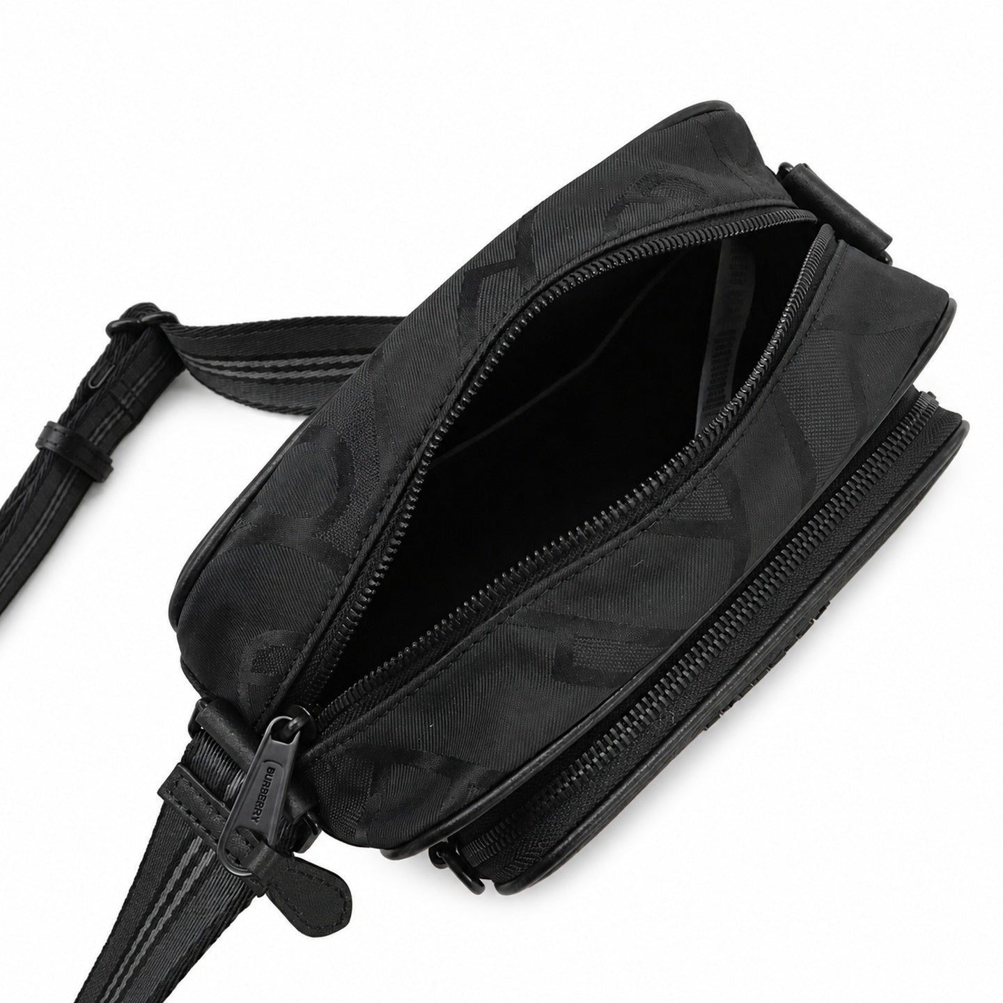 Burberry Cotton Jacquard Crossbody Bag