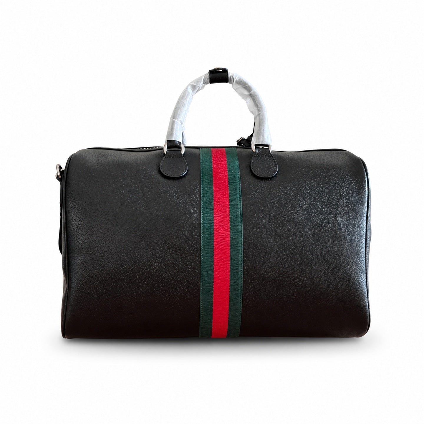 Gucci Cotton Leather Black Beige Brown Green Gold Bag