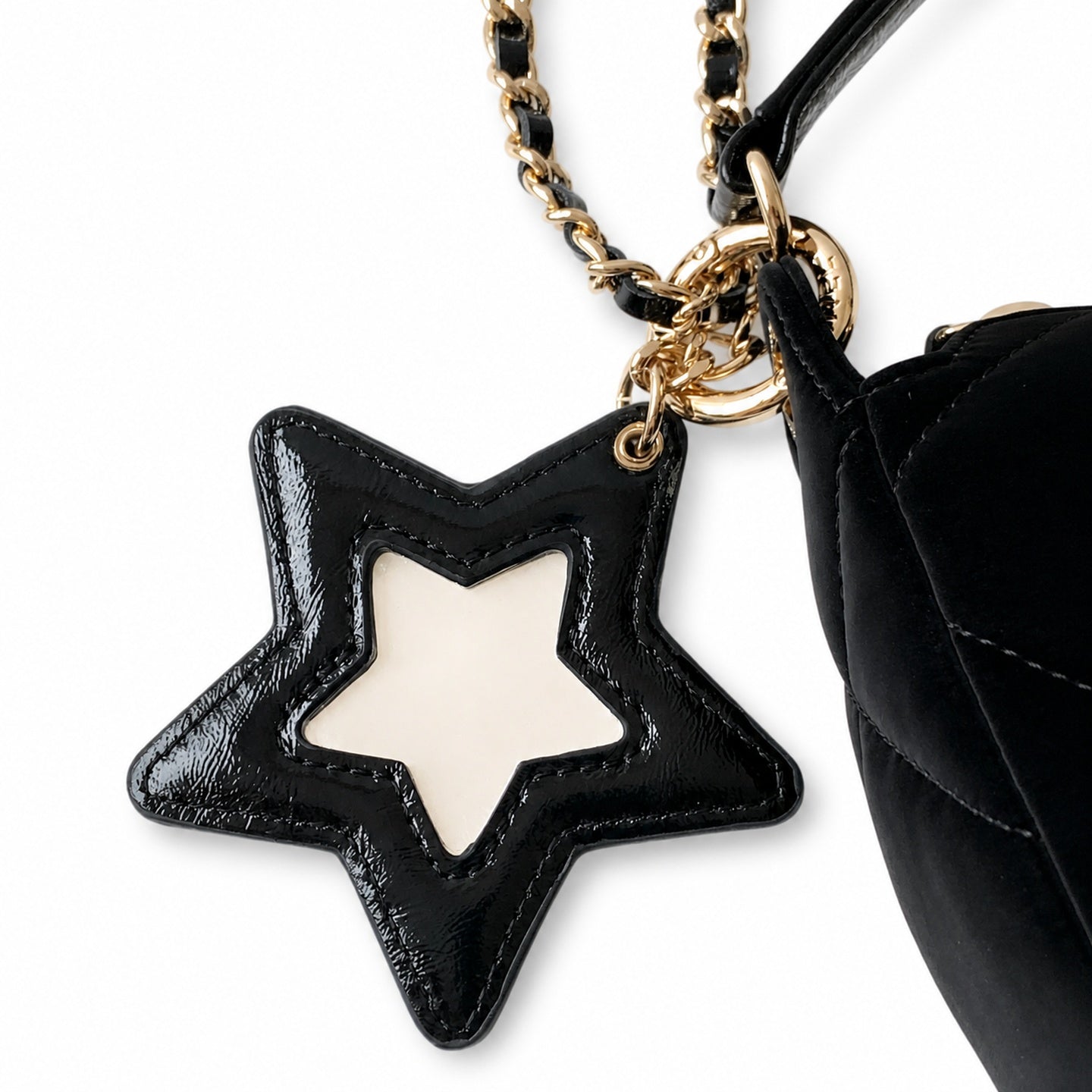 Chanel 25 Small Velvet Leather Black Hobo Bag
