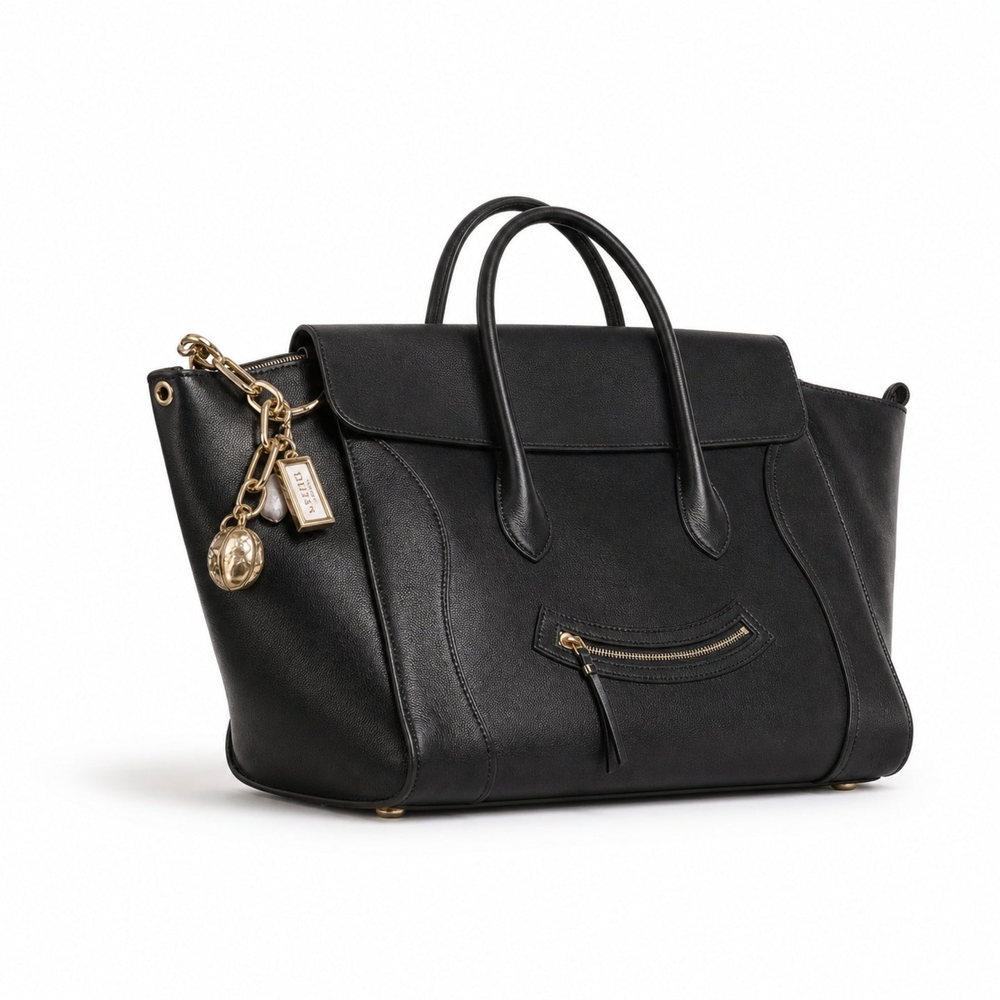 Celine Black Brown Bag