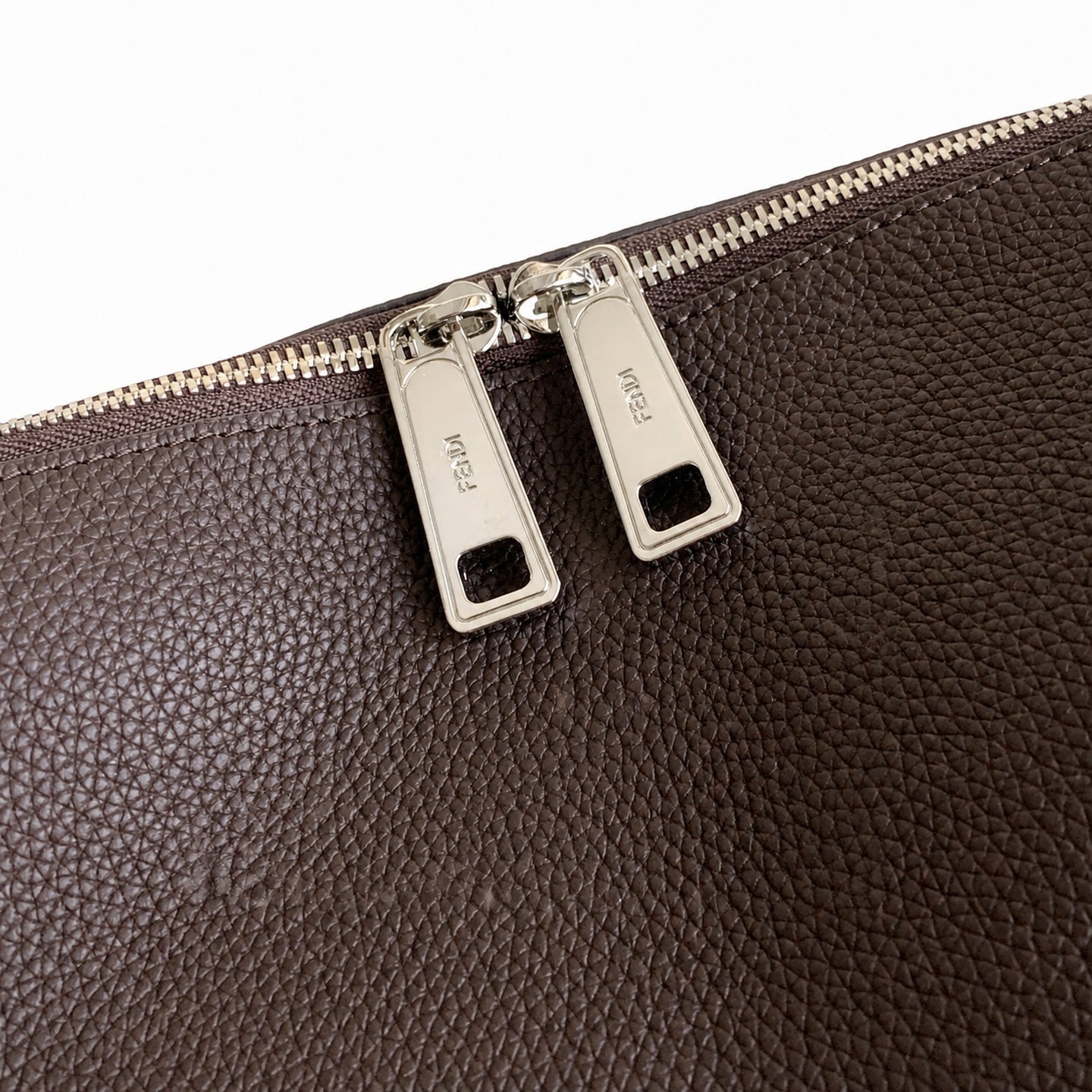 Fendi Lui Medium Leather Brown Bag