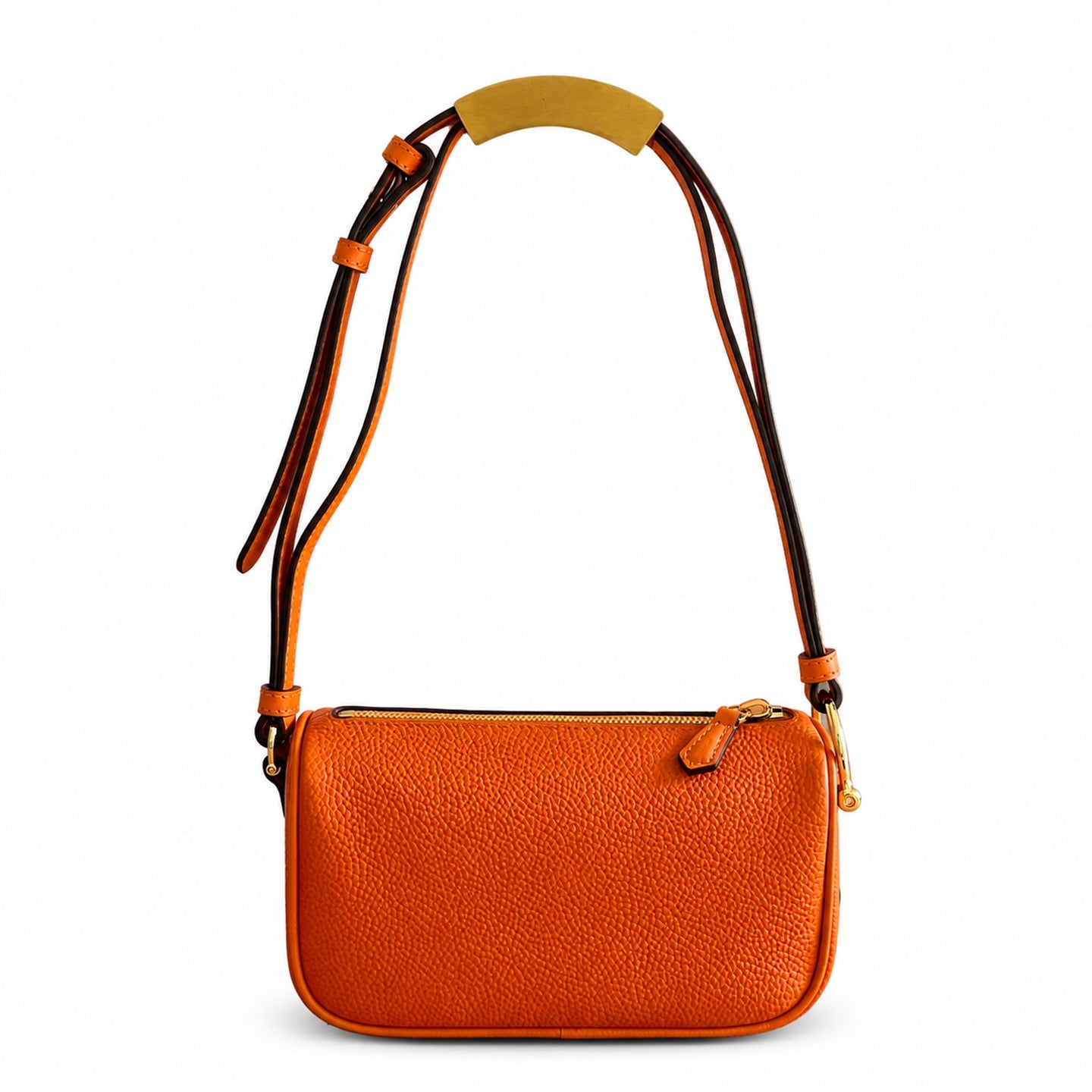 Gucci Horsebit Mini Cotton Leather Green Orange Gold Bag