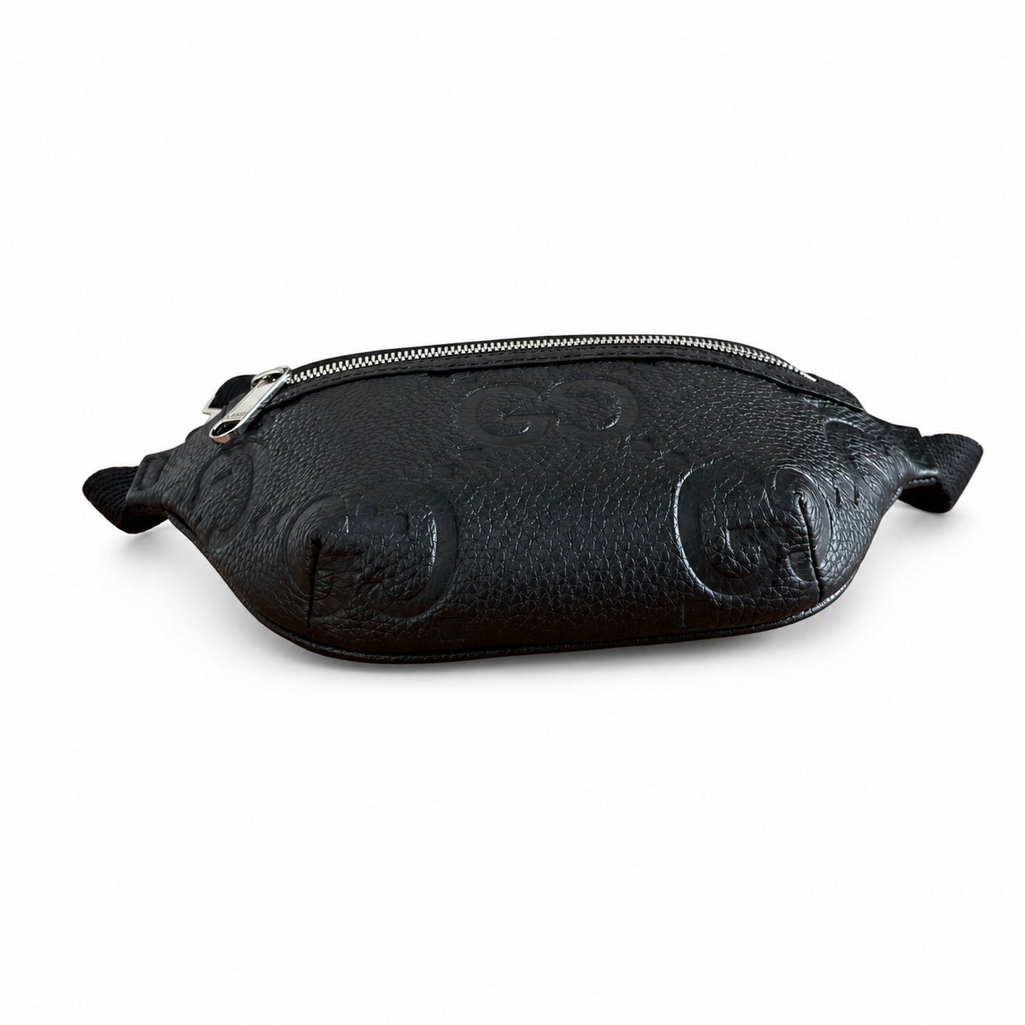 Gucci Small Cotton Leather Orange Waist Bag