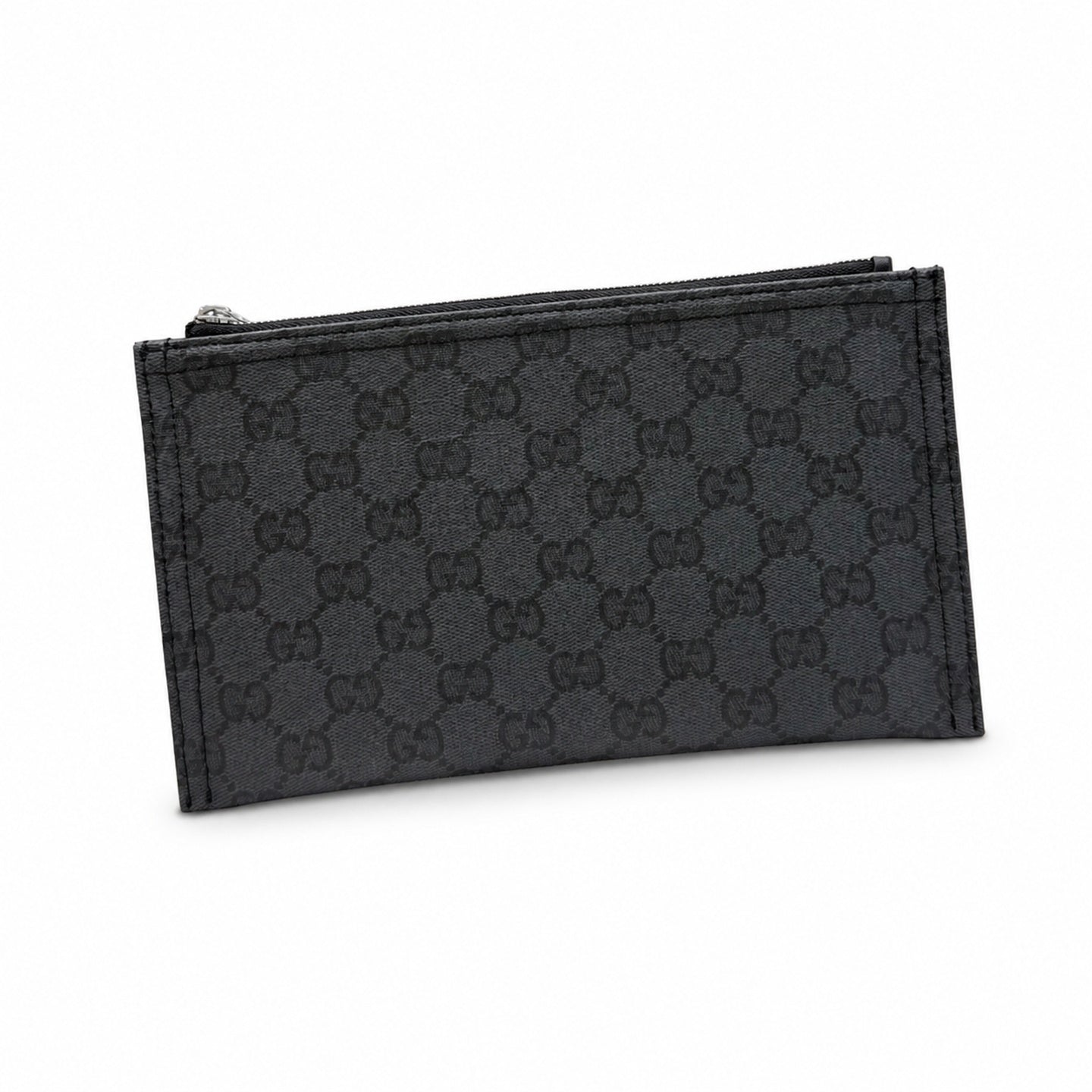 Gucci Canvas Black Silver Bag