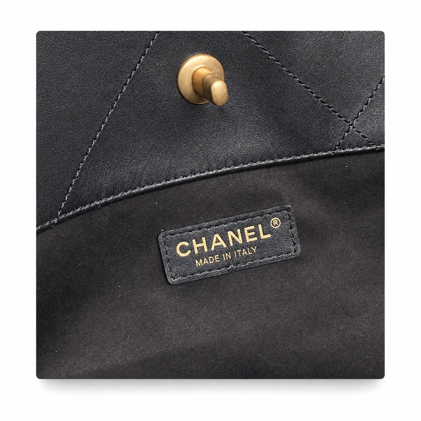 Chanel Large Leather Hobo Bag