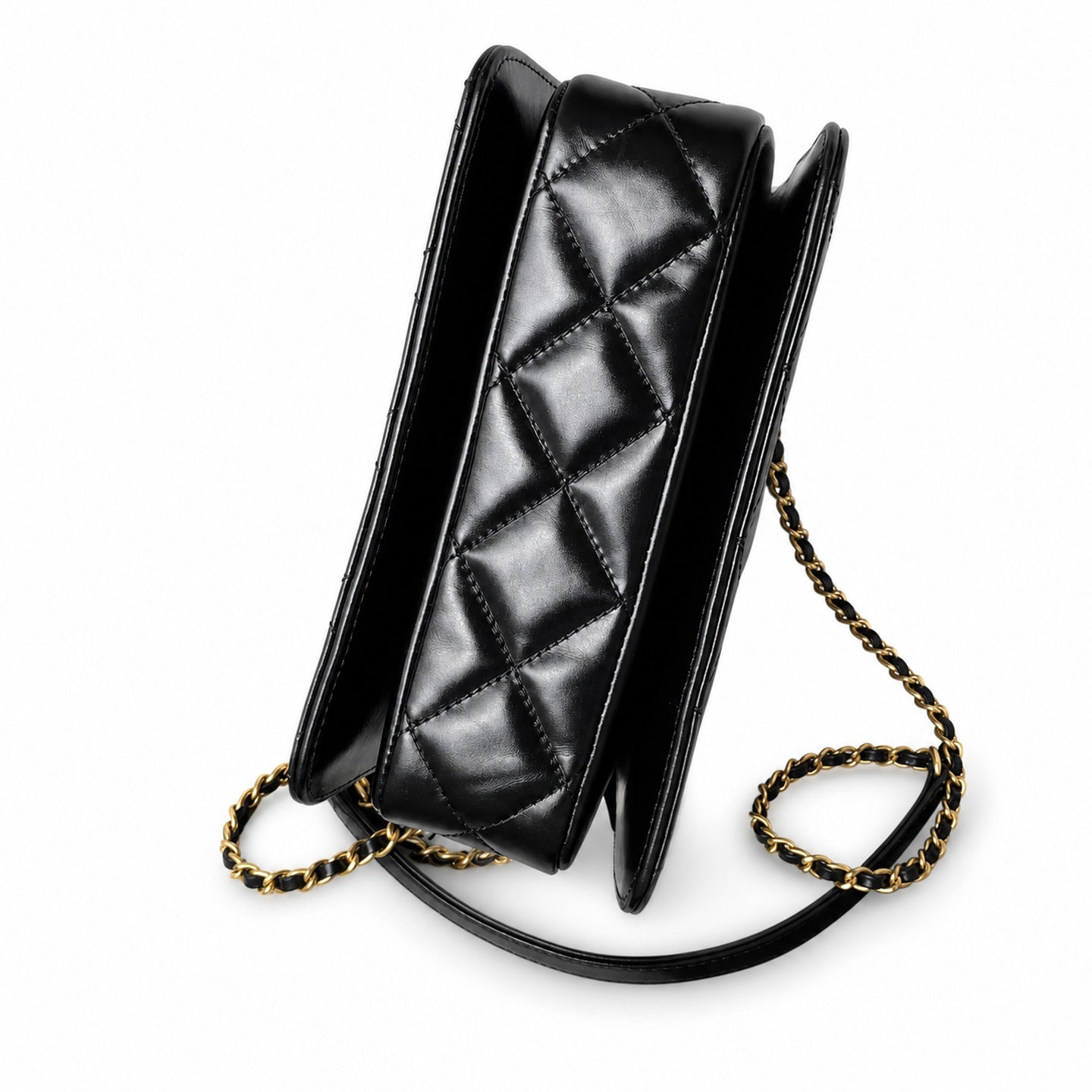 Chanel Black Gold Bag