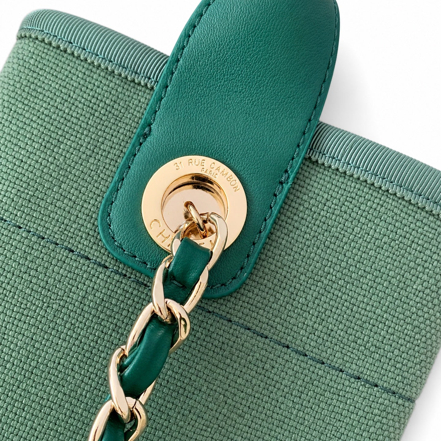 Chanel Large Cotton Leather Bag