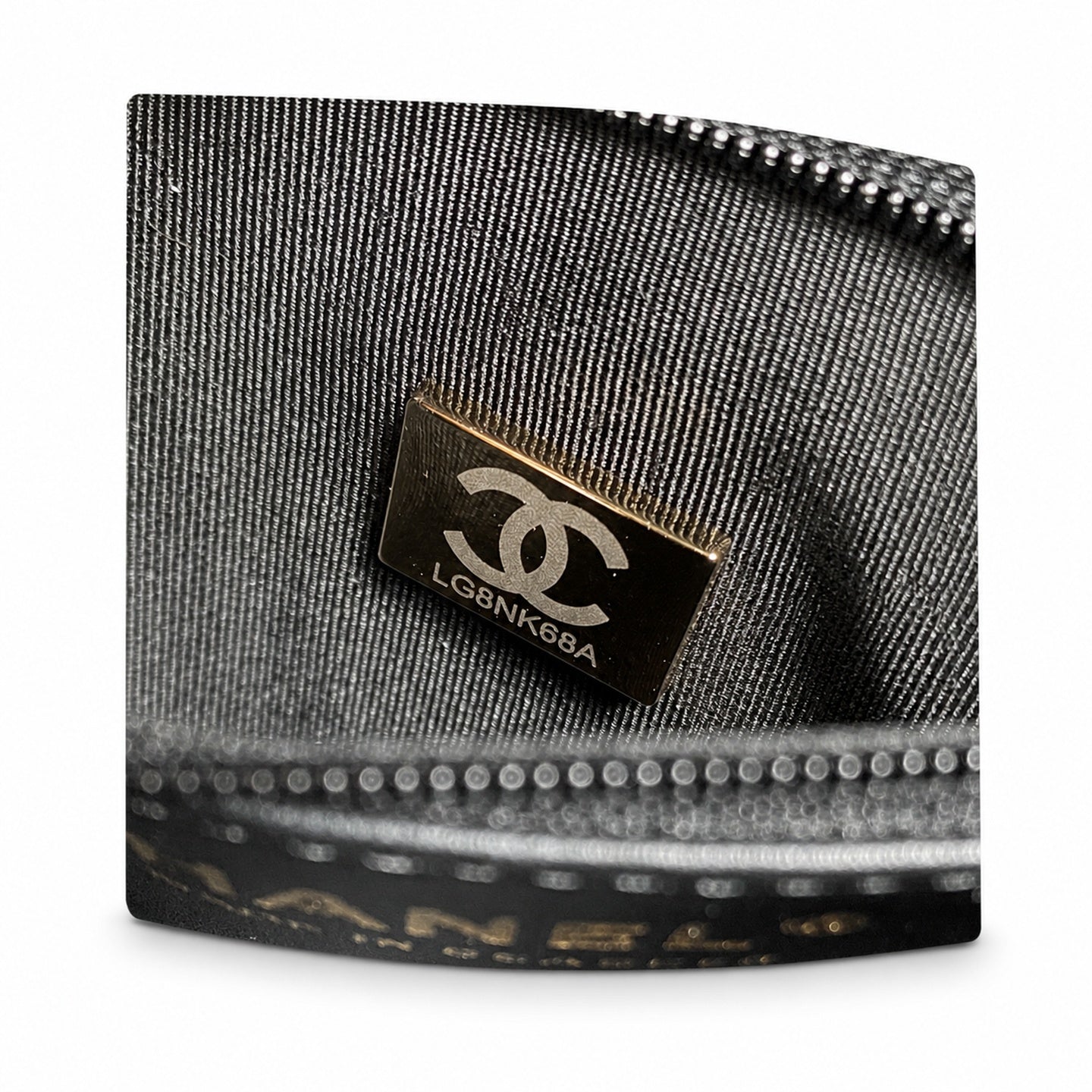 Chanel Kelly Leather Black Chain Bag