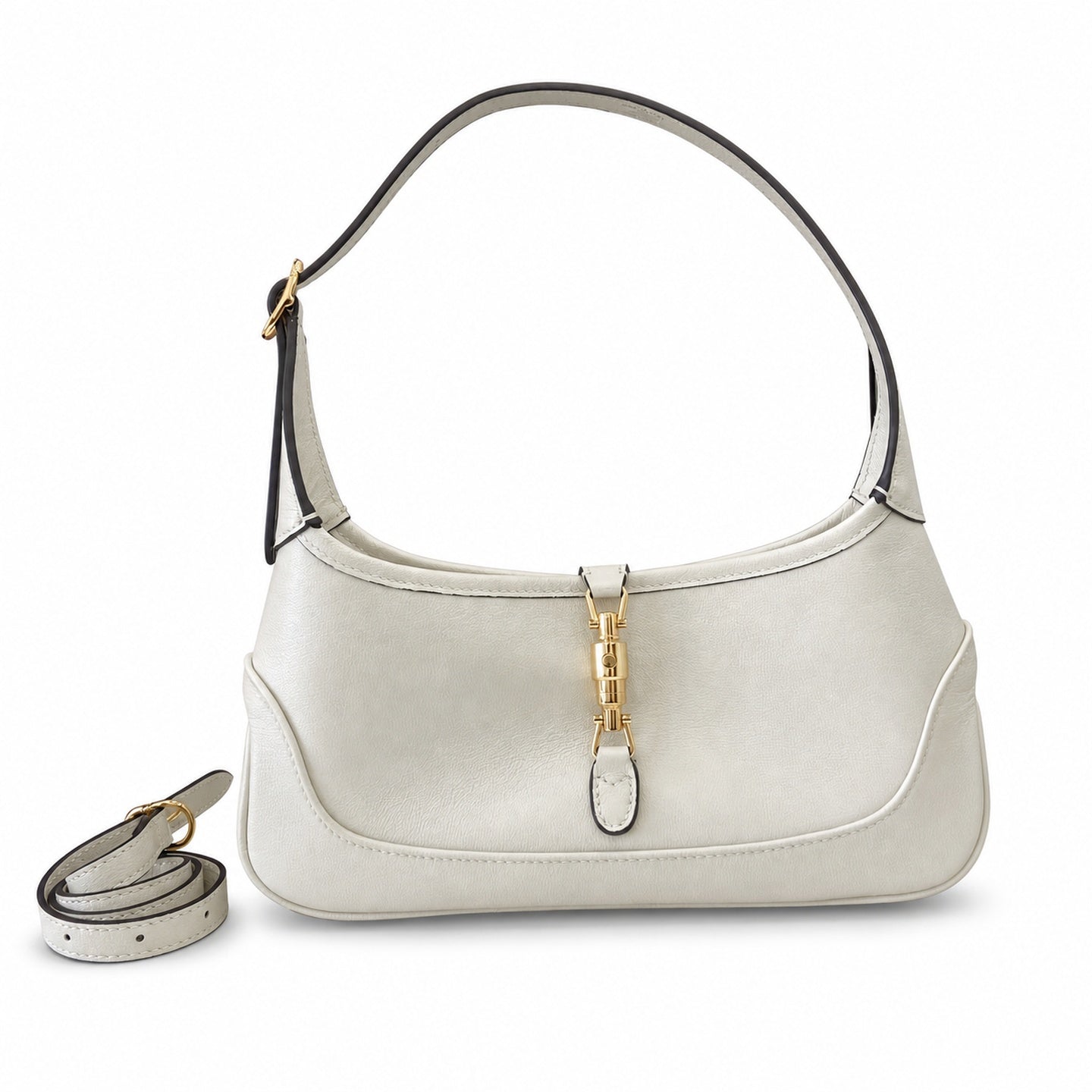 Gucci Leather White Shoulder Bag