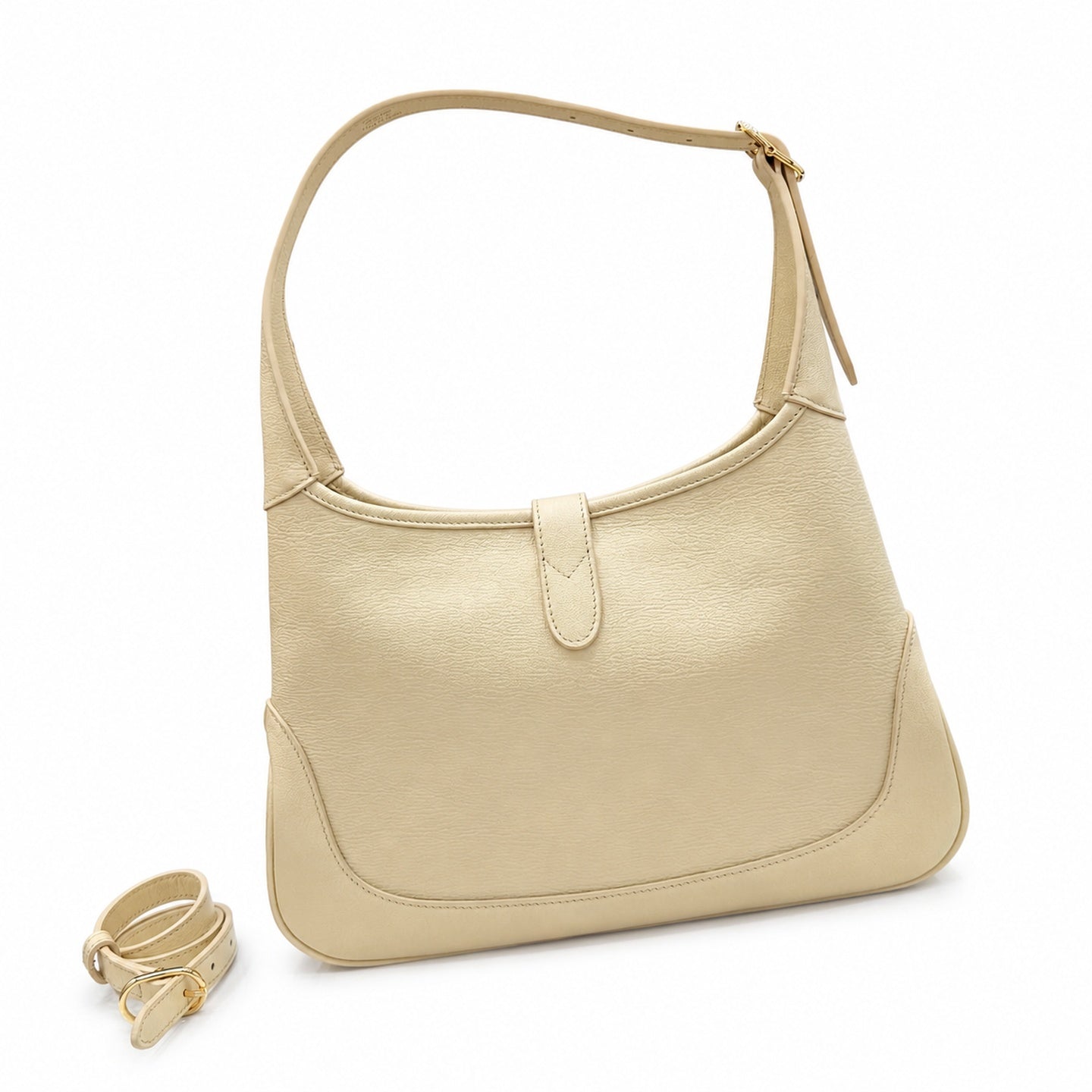 Gucci Leather Yellow Gold Handbag