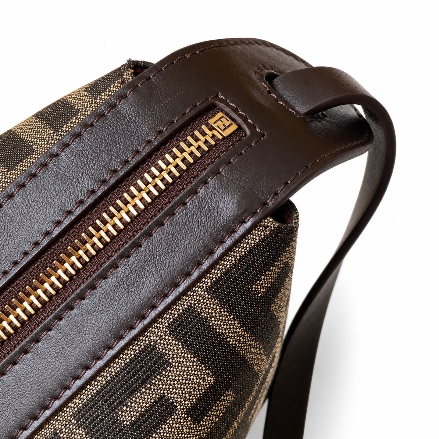 Fendi Simply Medium Brown Handbag