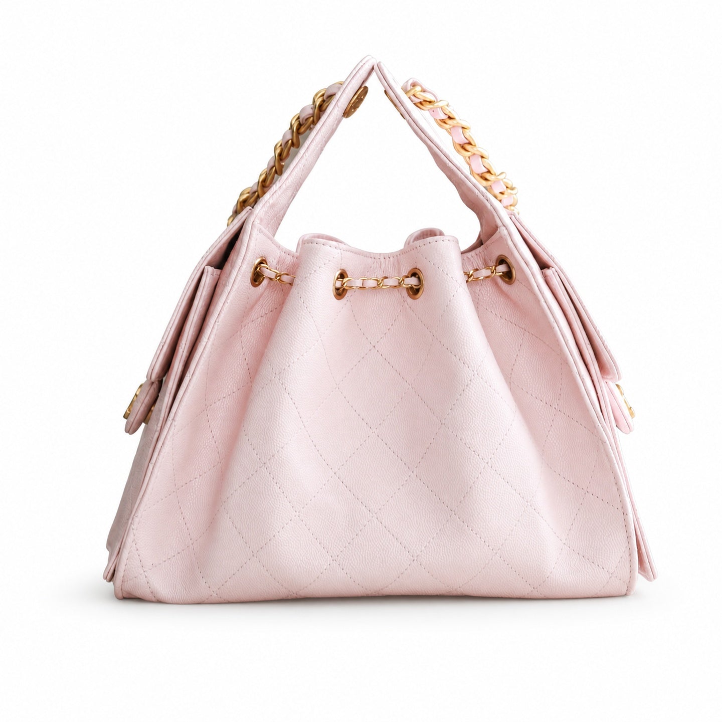 Chanel 25 Small Leather Pink Bag