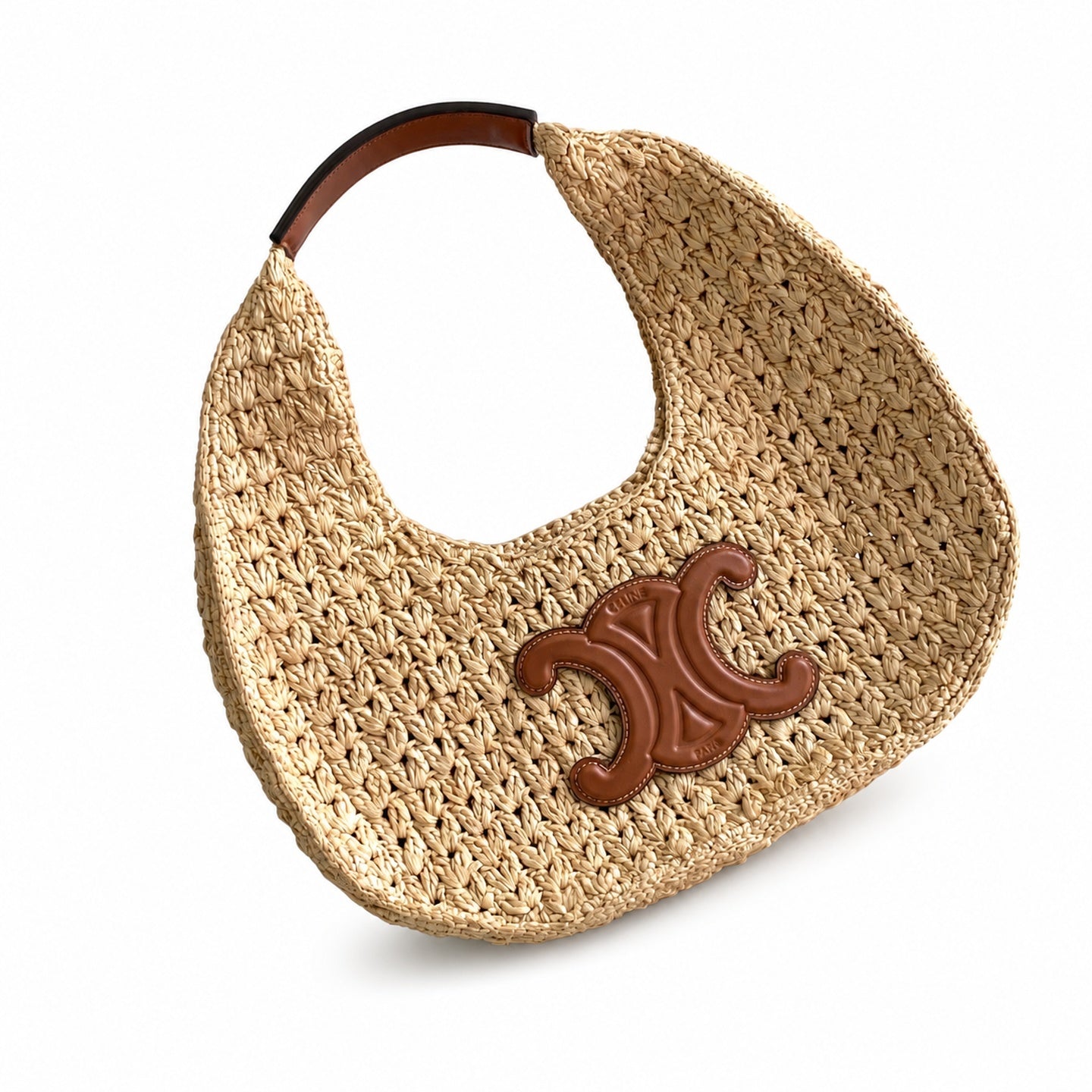Celine Triomphe Leather Handbag