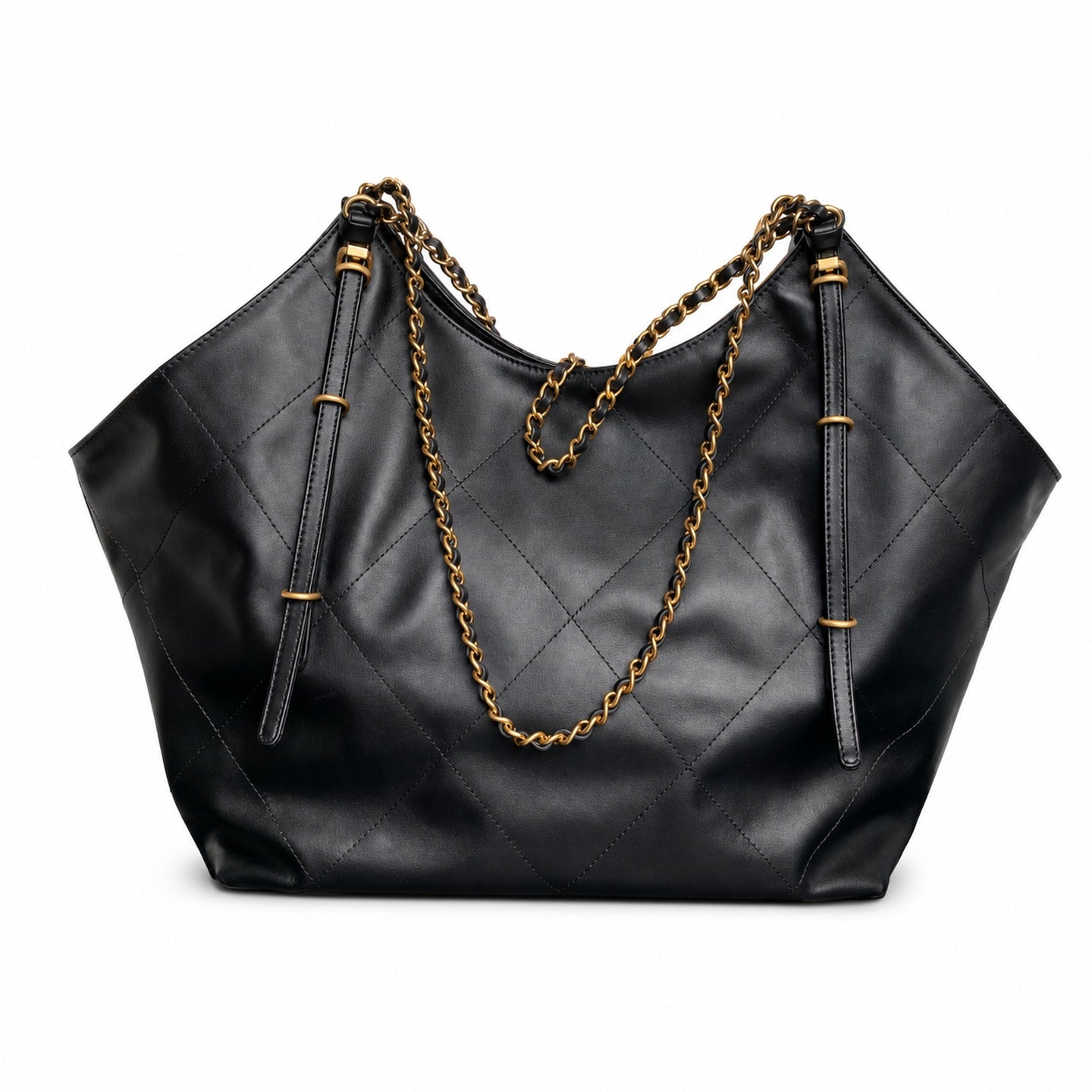 Chanel Large Leather Hobo Bag