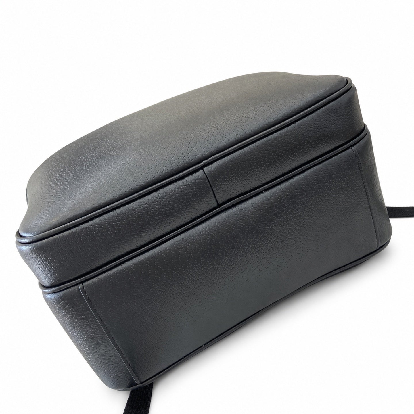 Gucci Supreme Mini Cotton Canvas Leather Black Green Bag