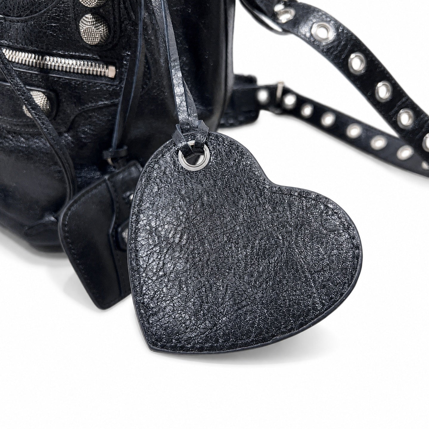 Balenciaga Large Leather Black Bag