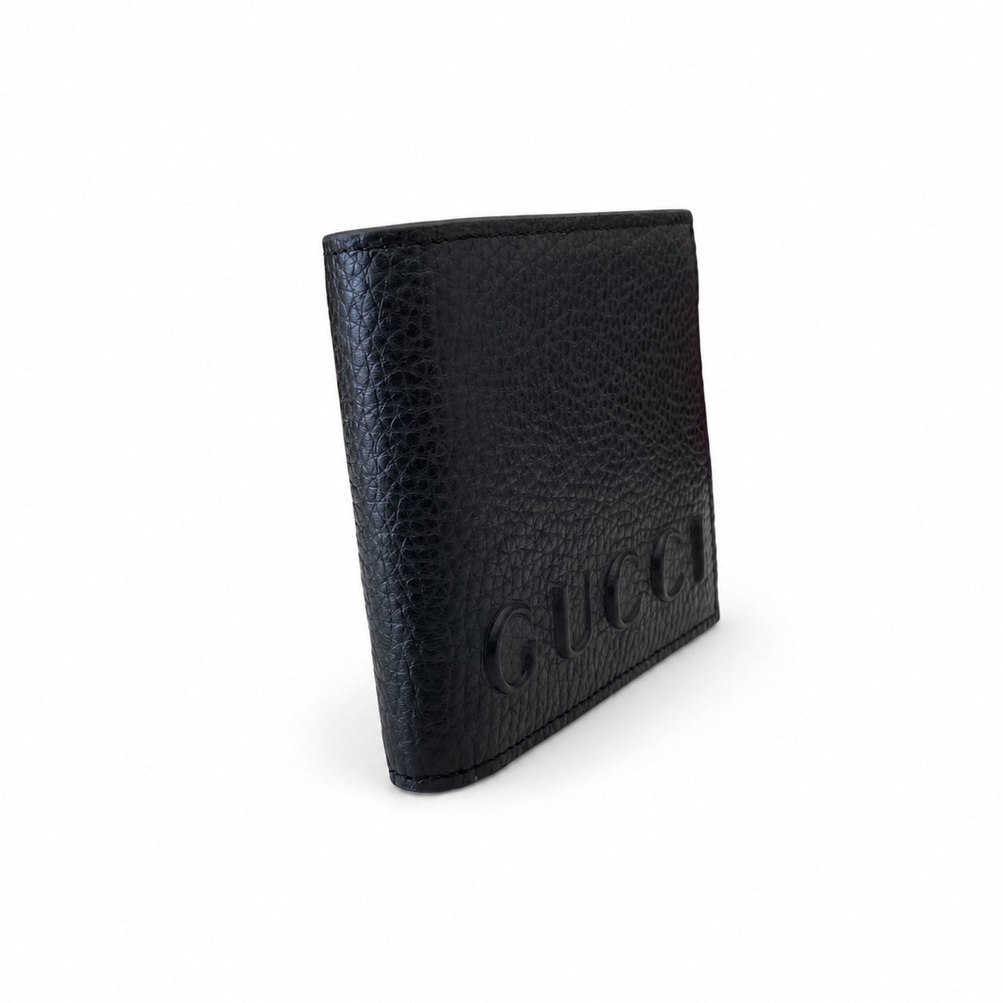 Gucci Small Leather Black Burgundy Wallet