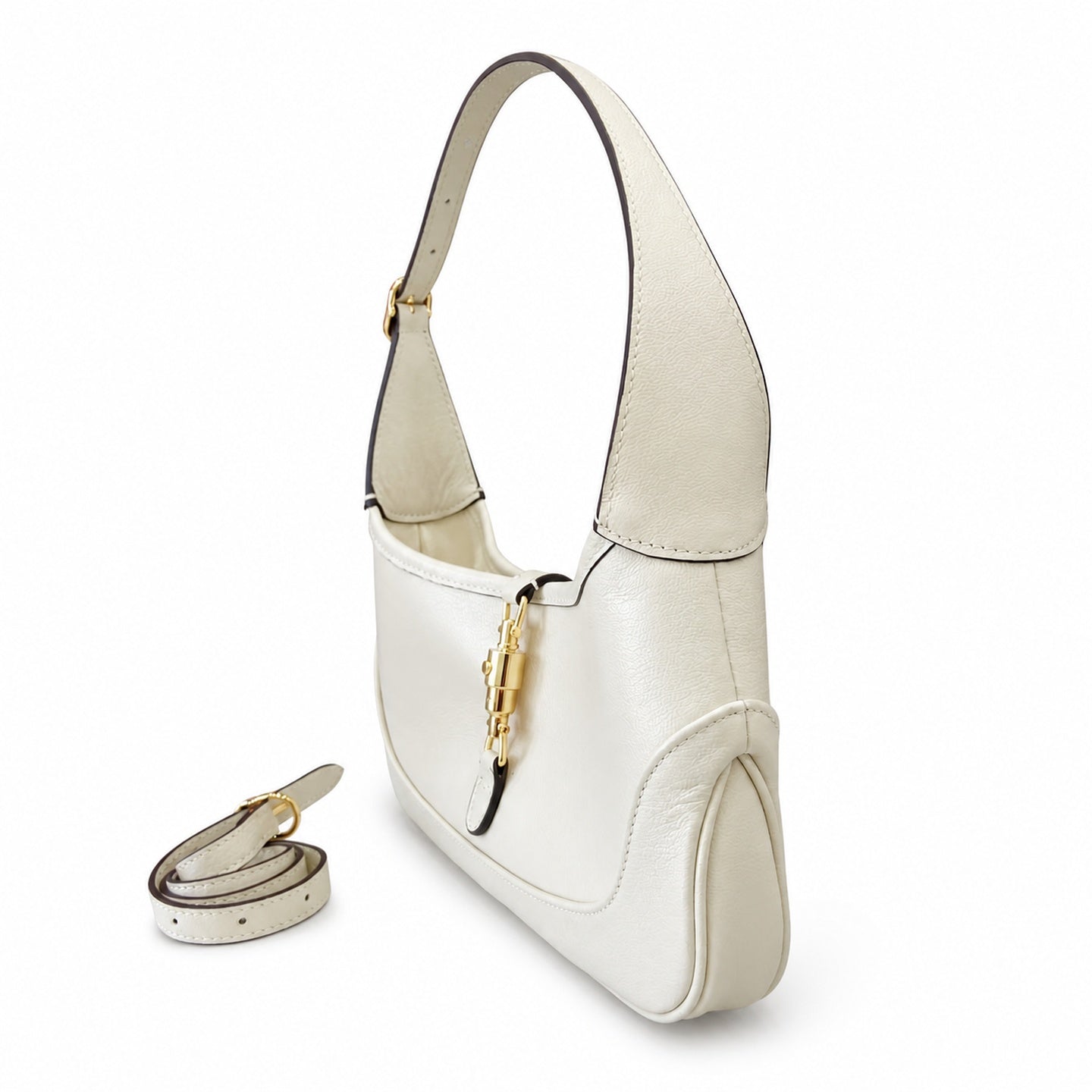 Gucci Leather White Shoulder Bag