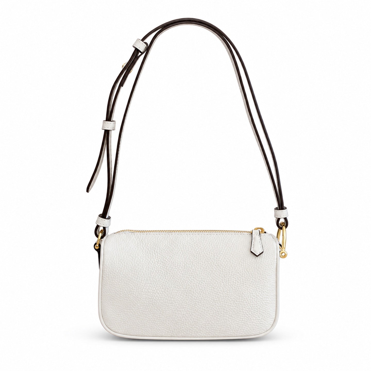 Gucci Horsebit Mini Cotton Leather White Green Gold Bag