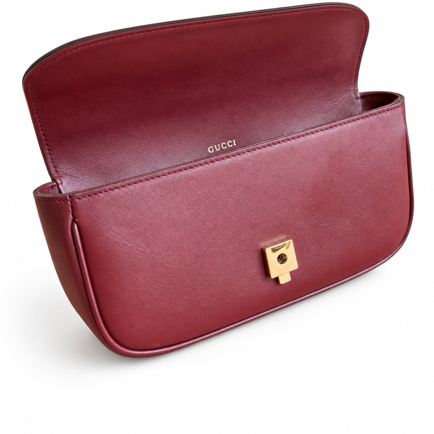 Gucci Horsebit 1955 Small Cotton Canvas Leather Beige Brown Gold Handbag