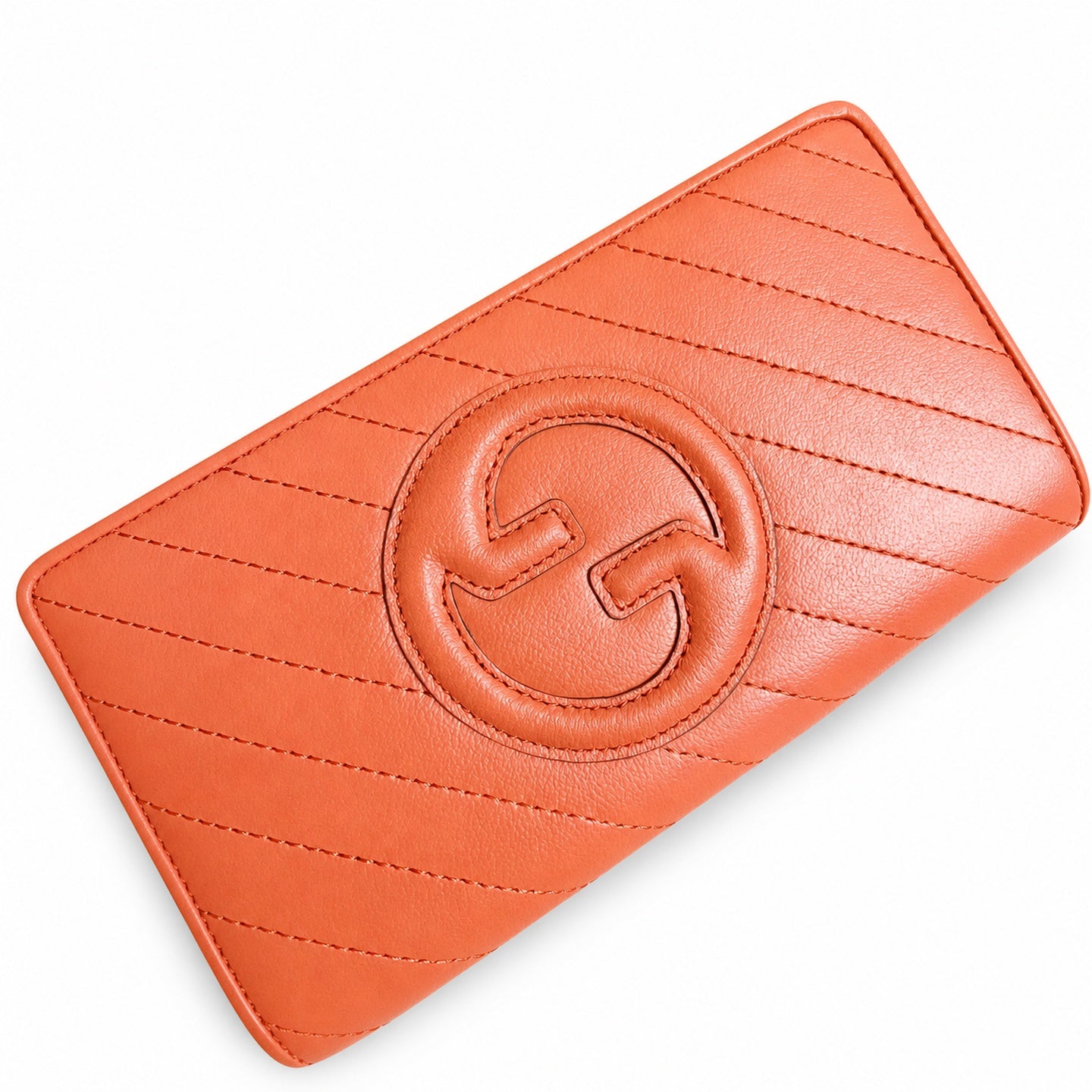 Gucci Blondie Leather Pink Wallet