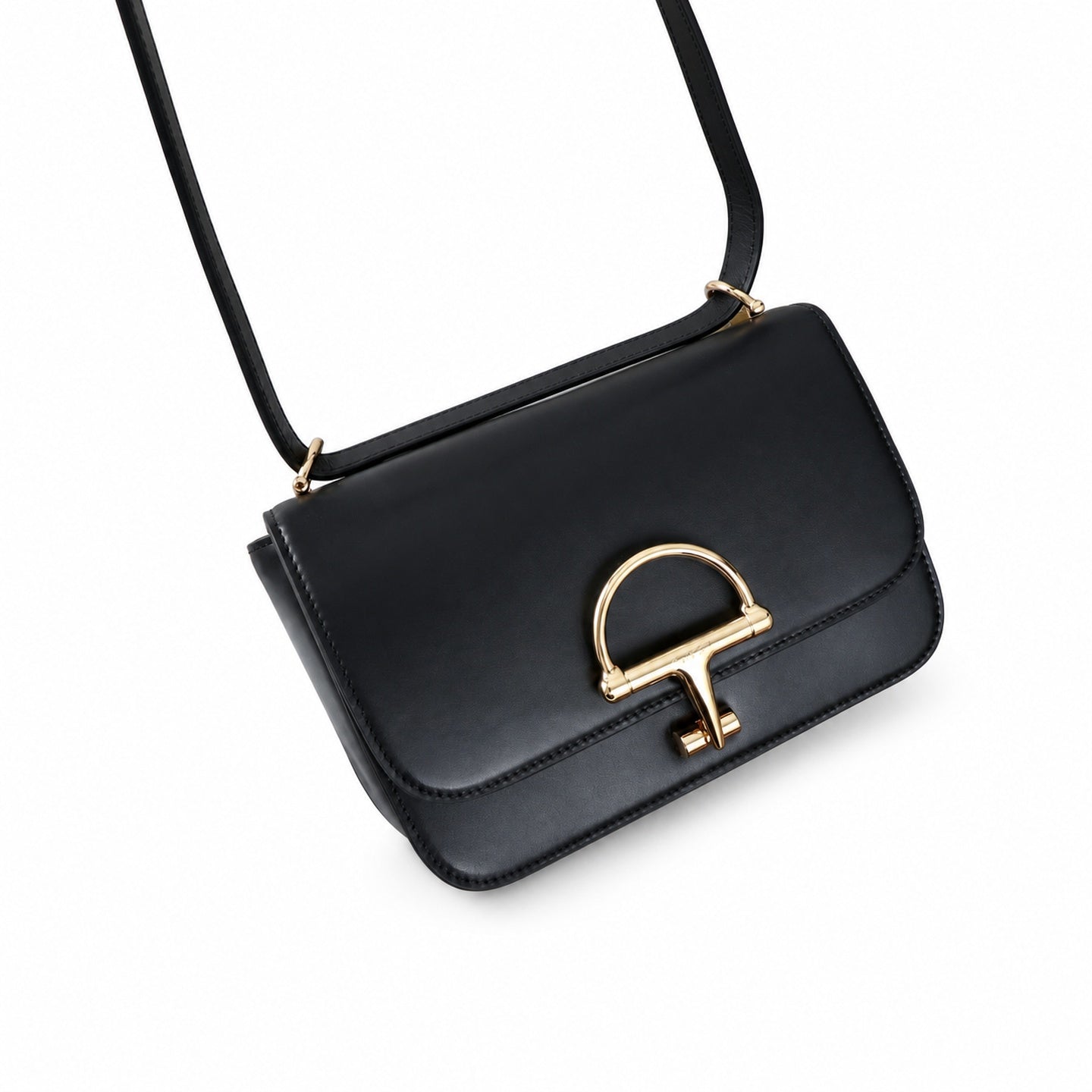 Gucci Horsebit Small Leather Shoulder Bag