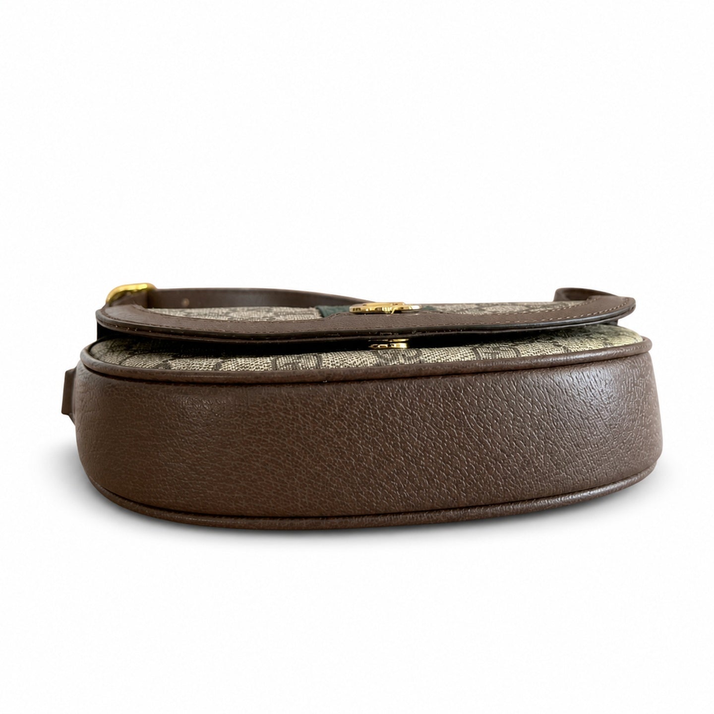 Gucci Ophidia Supreme Mini Suede Canvas Leather Beige Brown Red Green Gold Shoulder Bag