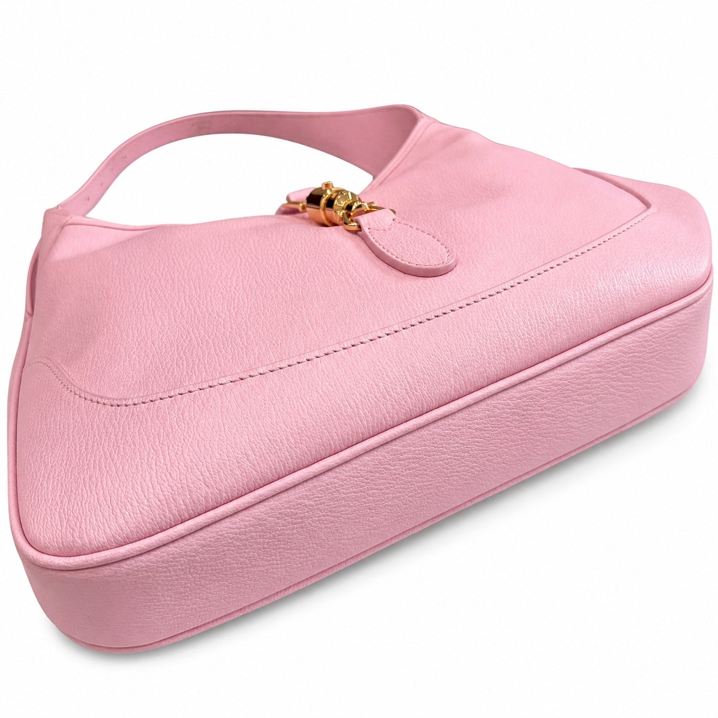 Gucci Leather Pink Gold Handbag