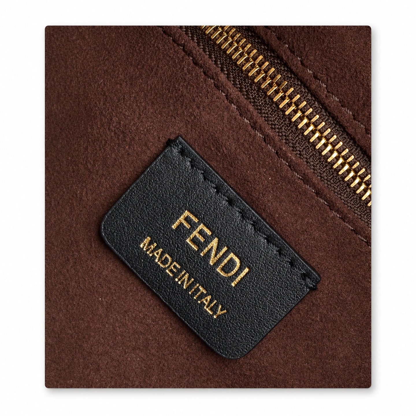 Fendi Simply Medium Brown Handbag