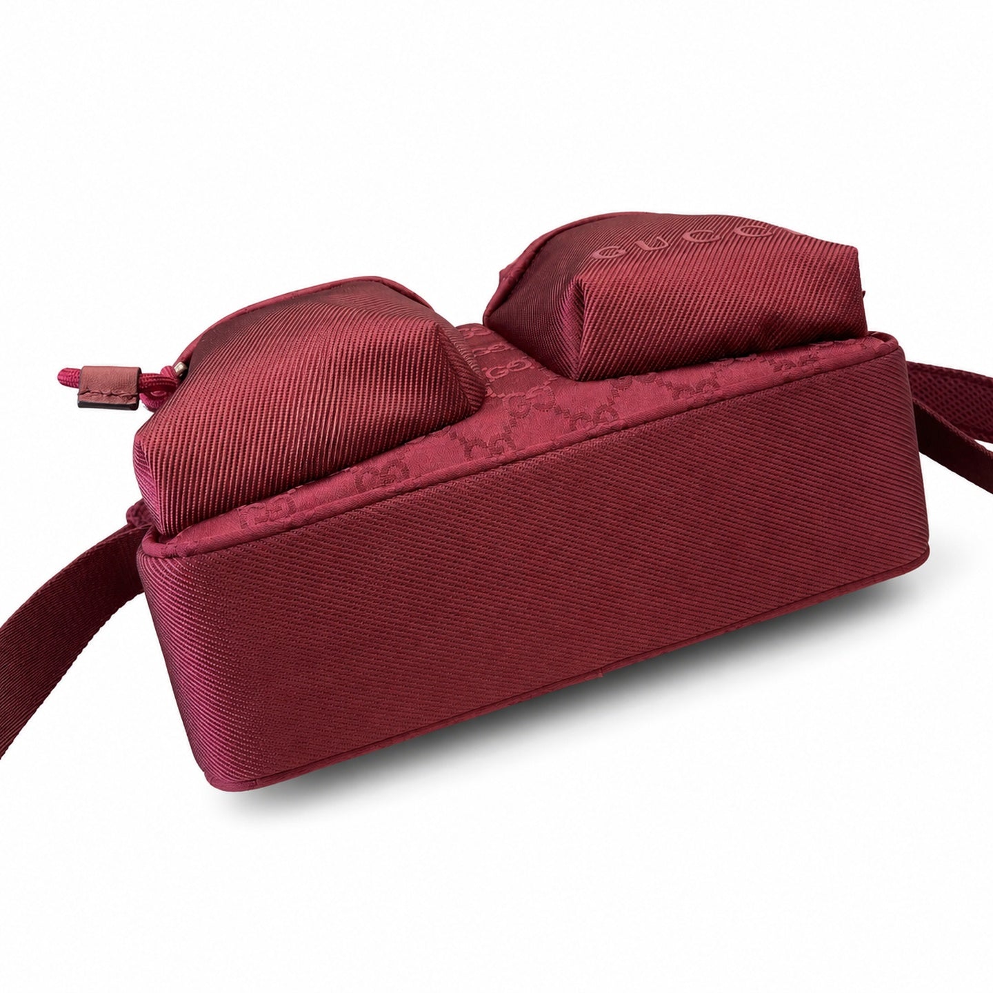 Gucci Nylon Red Green Bag