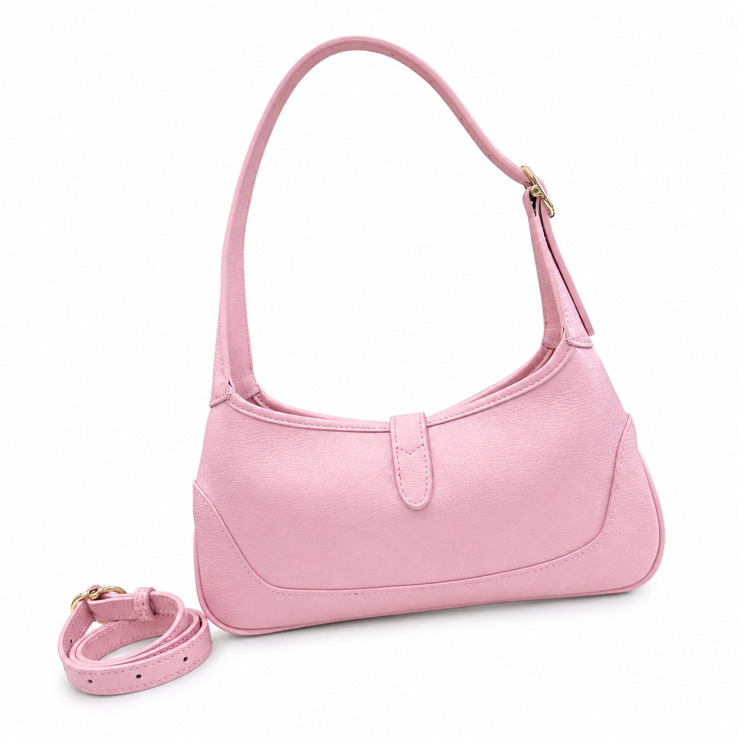Gucci Leather White Pink Gold Bag