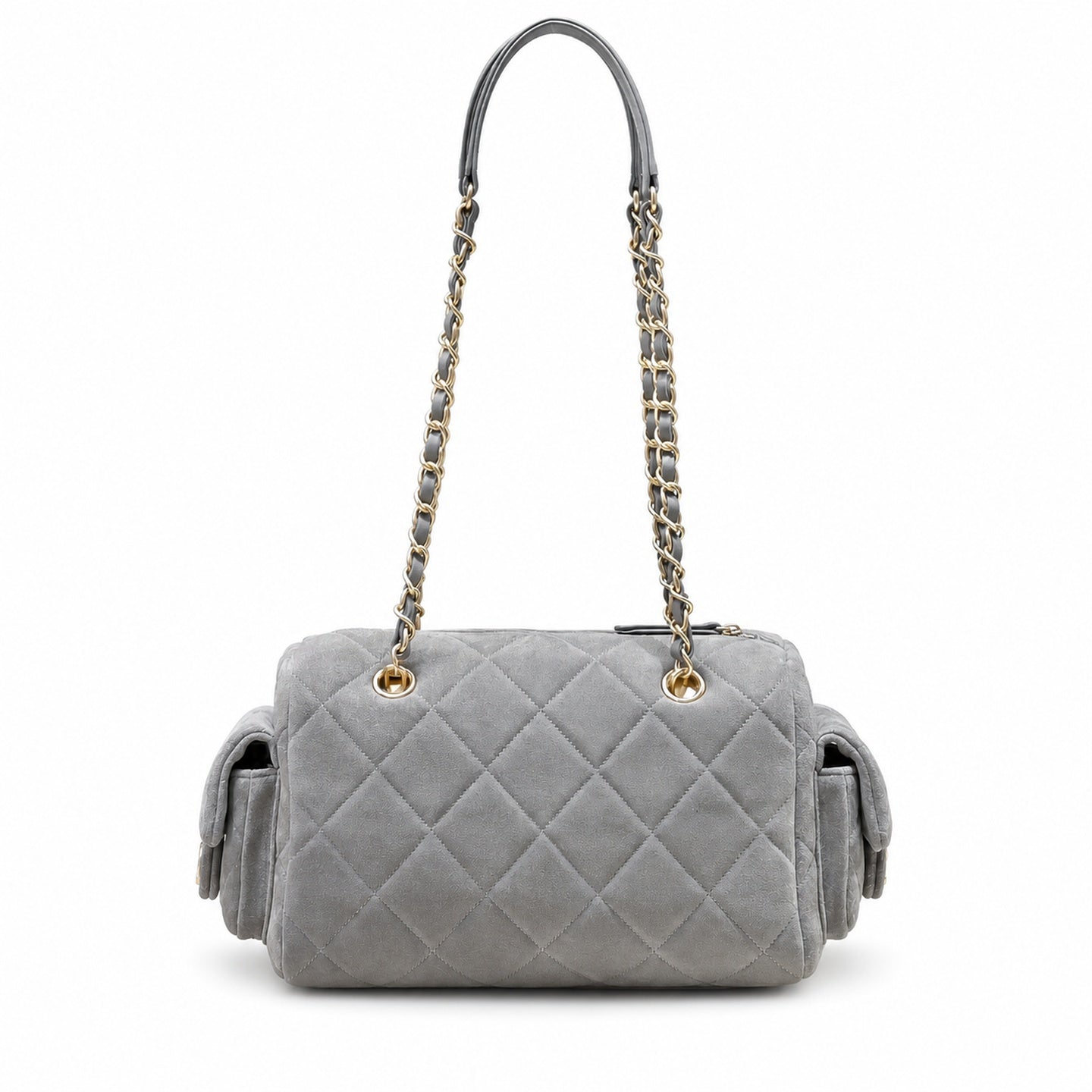 Chanel Small Leather Bowling Bag