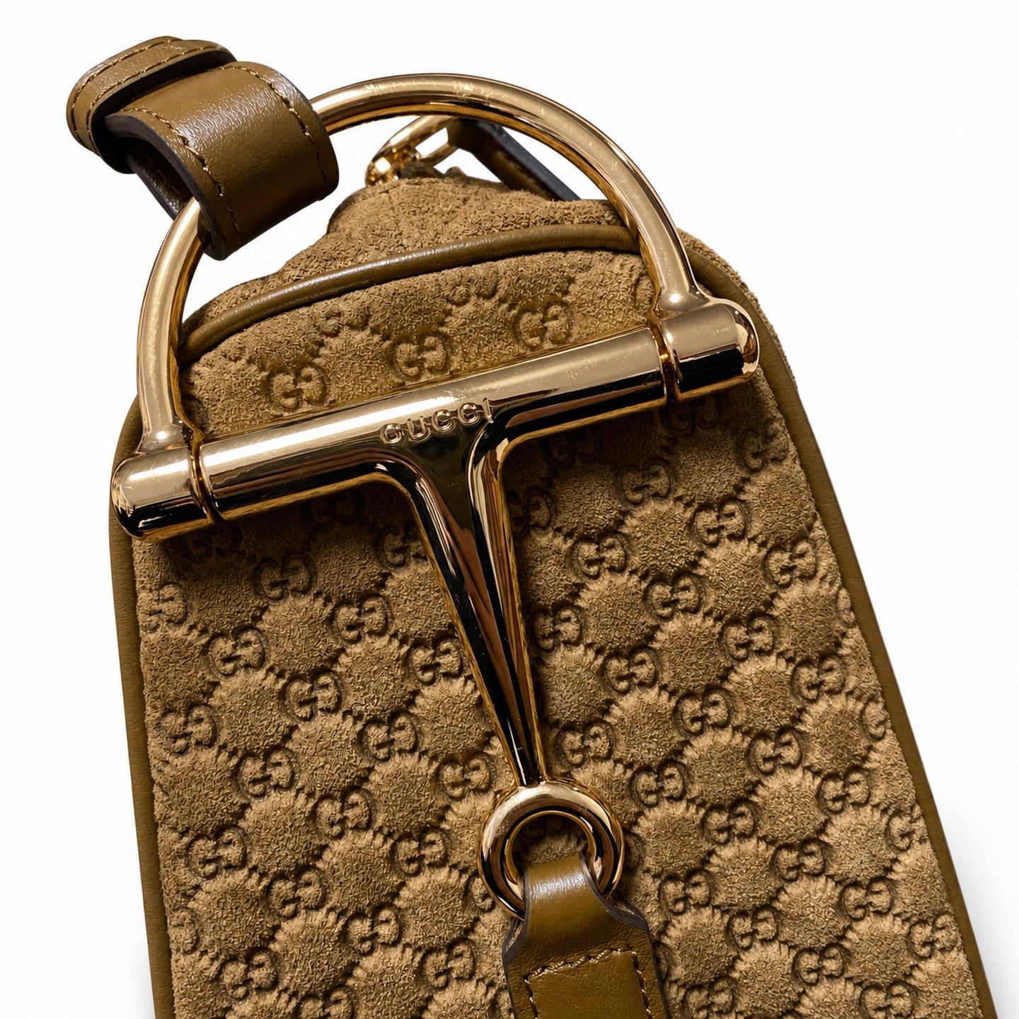Gucci Horsebit Leather Shoulder Bag