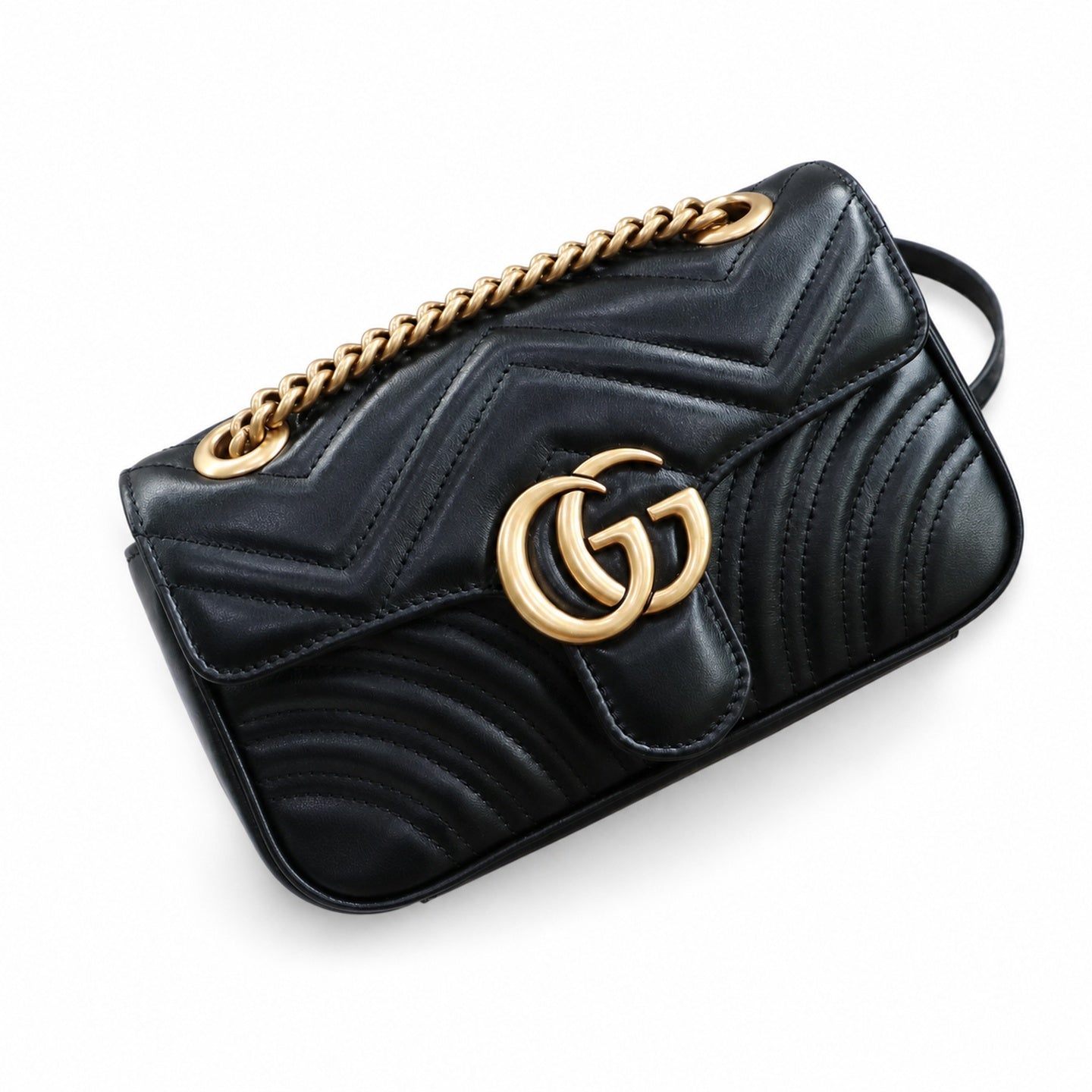 Gucci Leather Black Bag