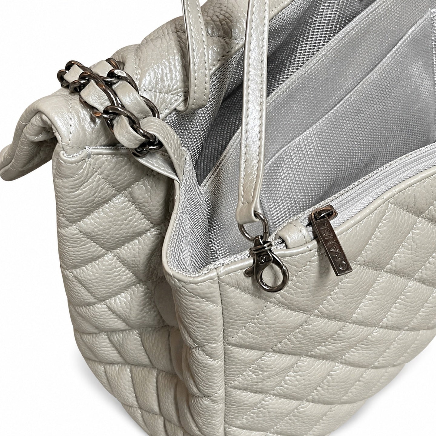 Chanel Silver Bag