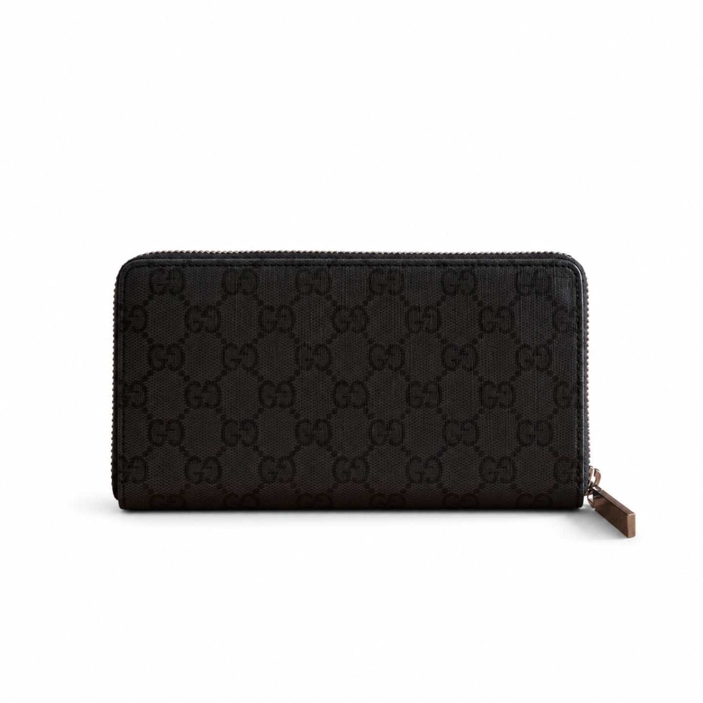Gucci Canvas Leather Black Wallet
