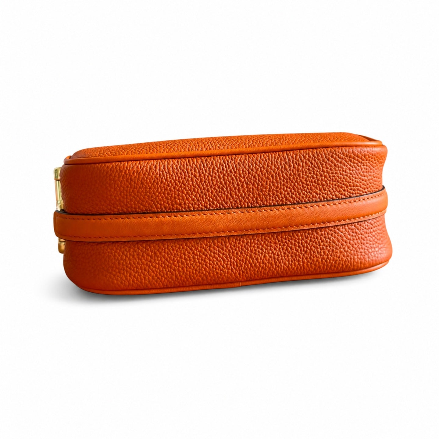 Gucci Horsebit Mini Cotton Leather Green Orange Gold Bag