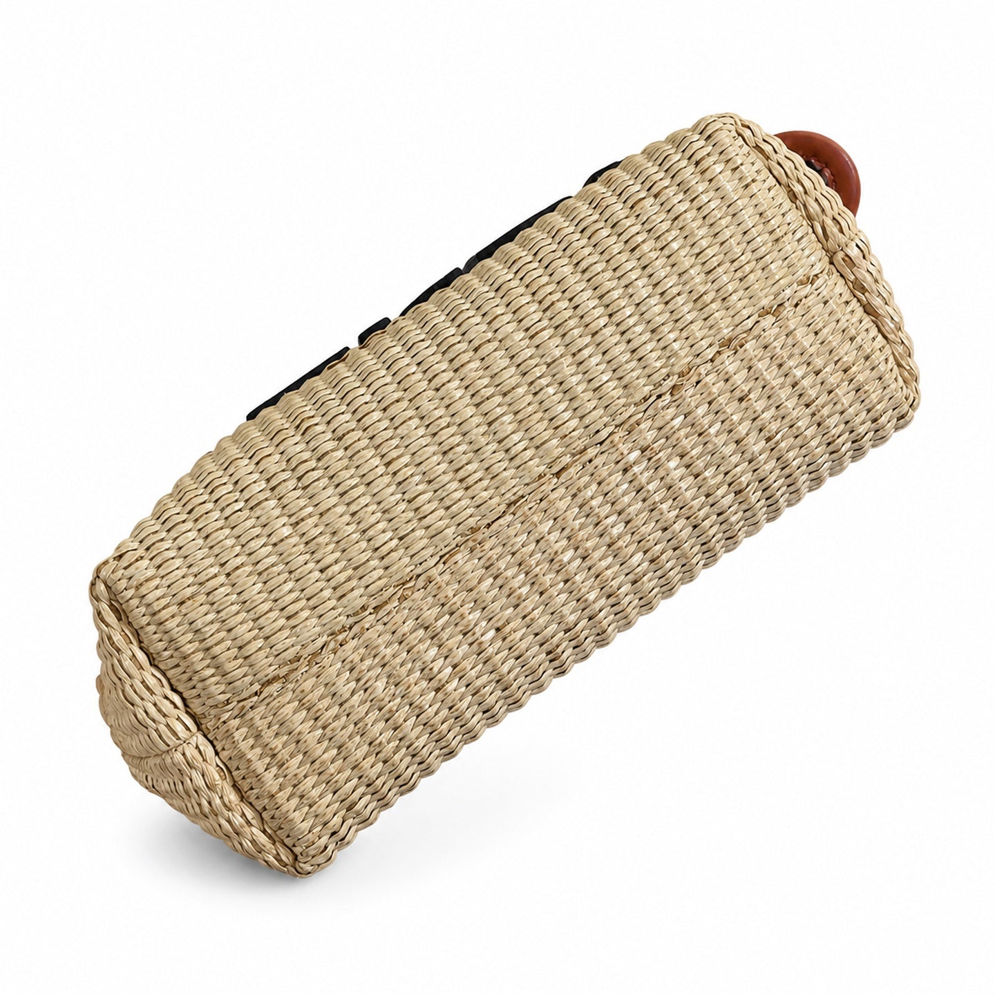 Fendi By The Way Mini Raffia Gold Bag