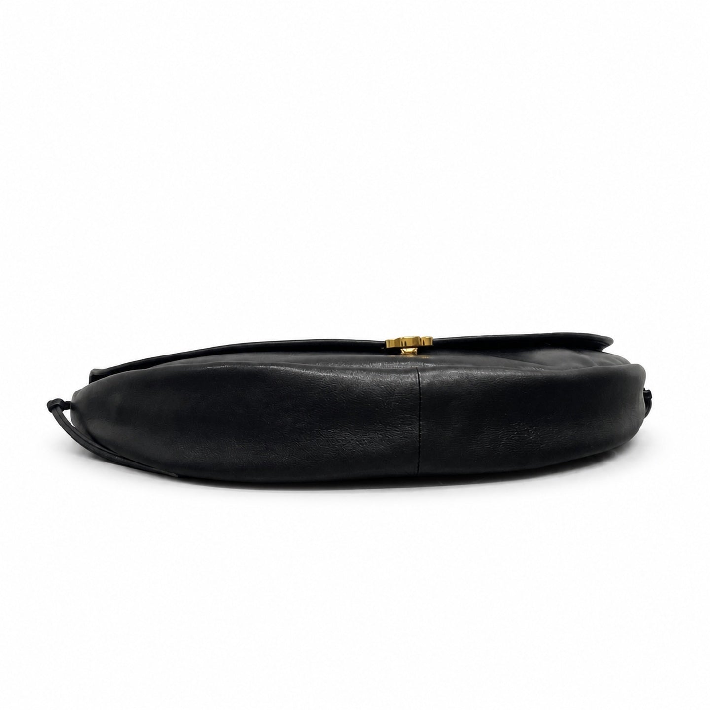 Celine Triomphe Women's Leather Black Bag