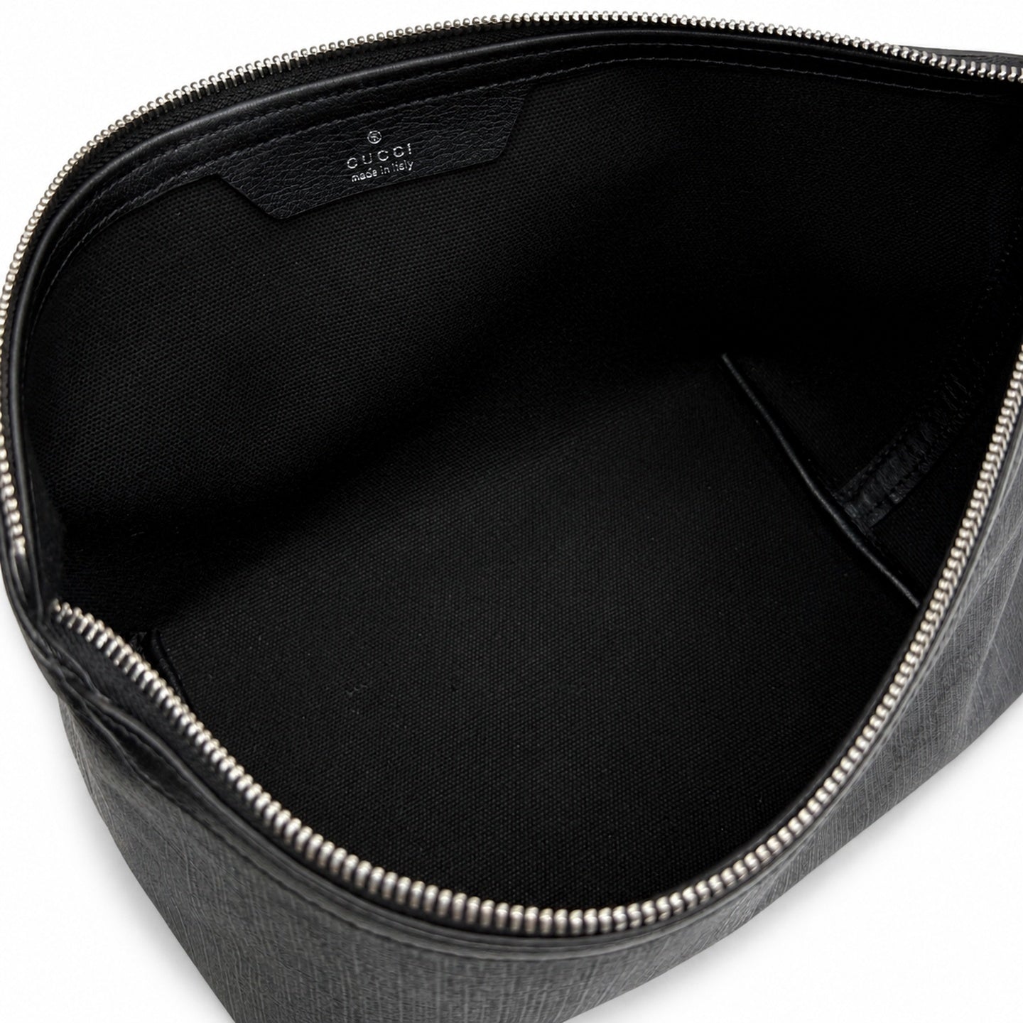 Gucci Canvas Leather Black Bag