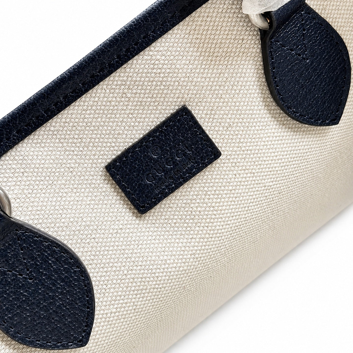 Gucci Ophidia Supreme Canvas Leather Brown Blue Handbag
