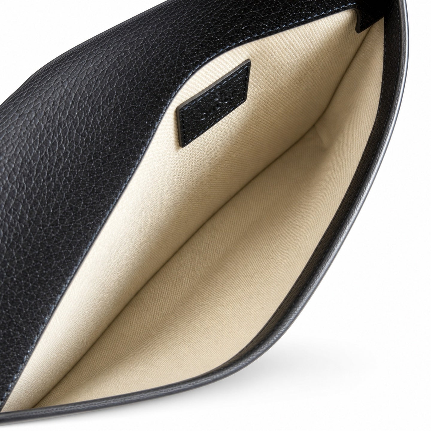 Gucci Ophidia Men's Supreme Small Cotton Canvas Leather Black Gray Blue Waist Bag