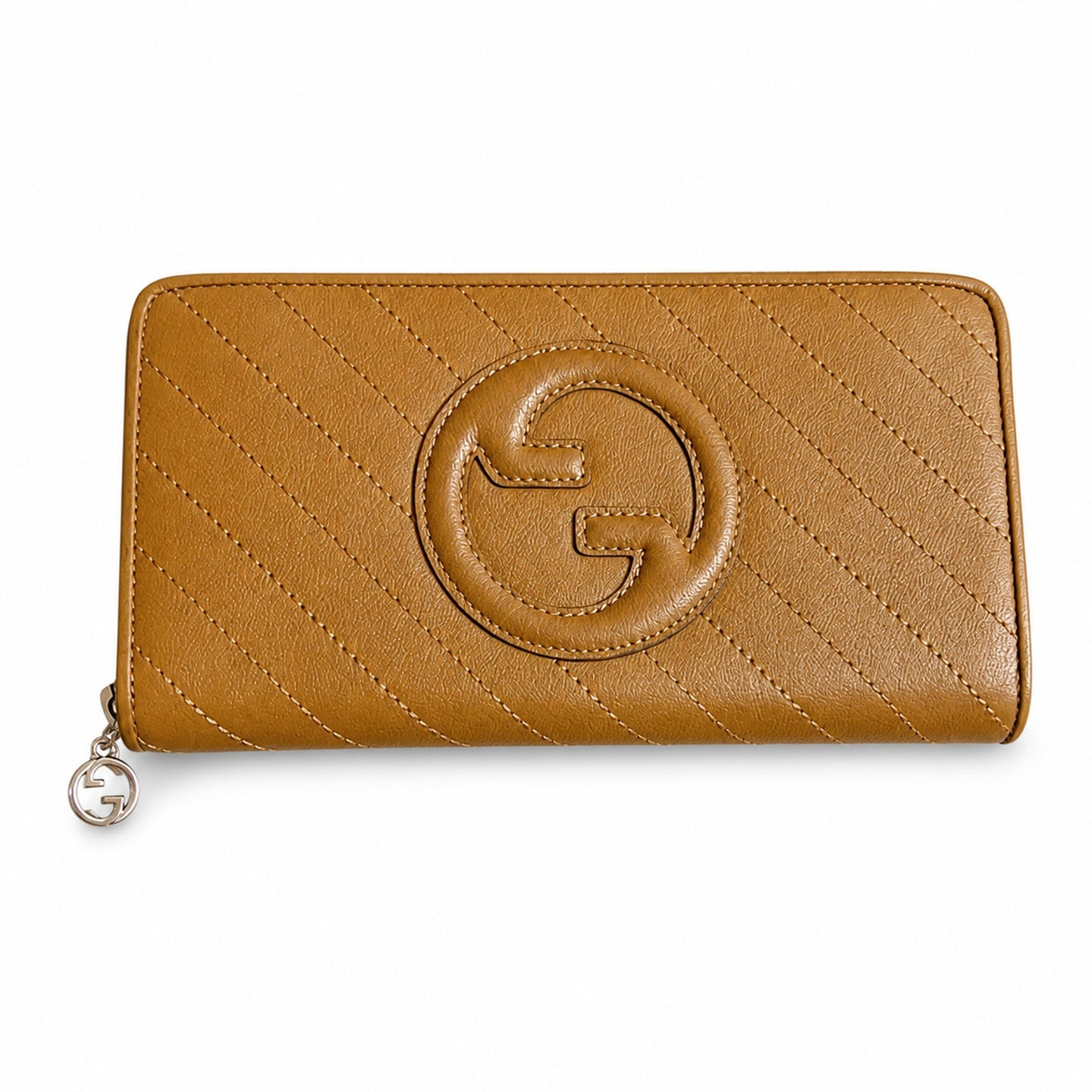 Gucci Blondie Leather Brown Wallet