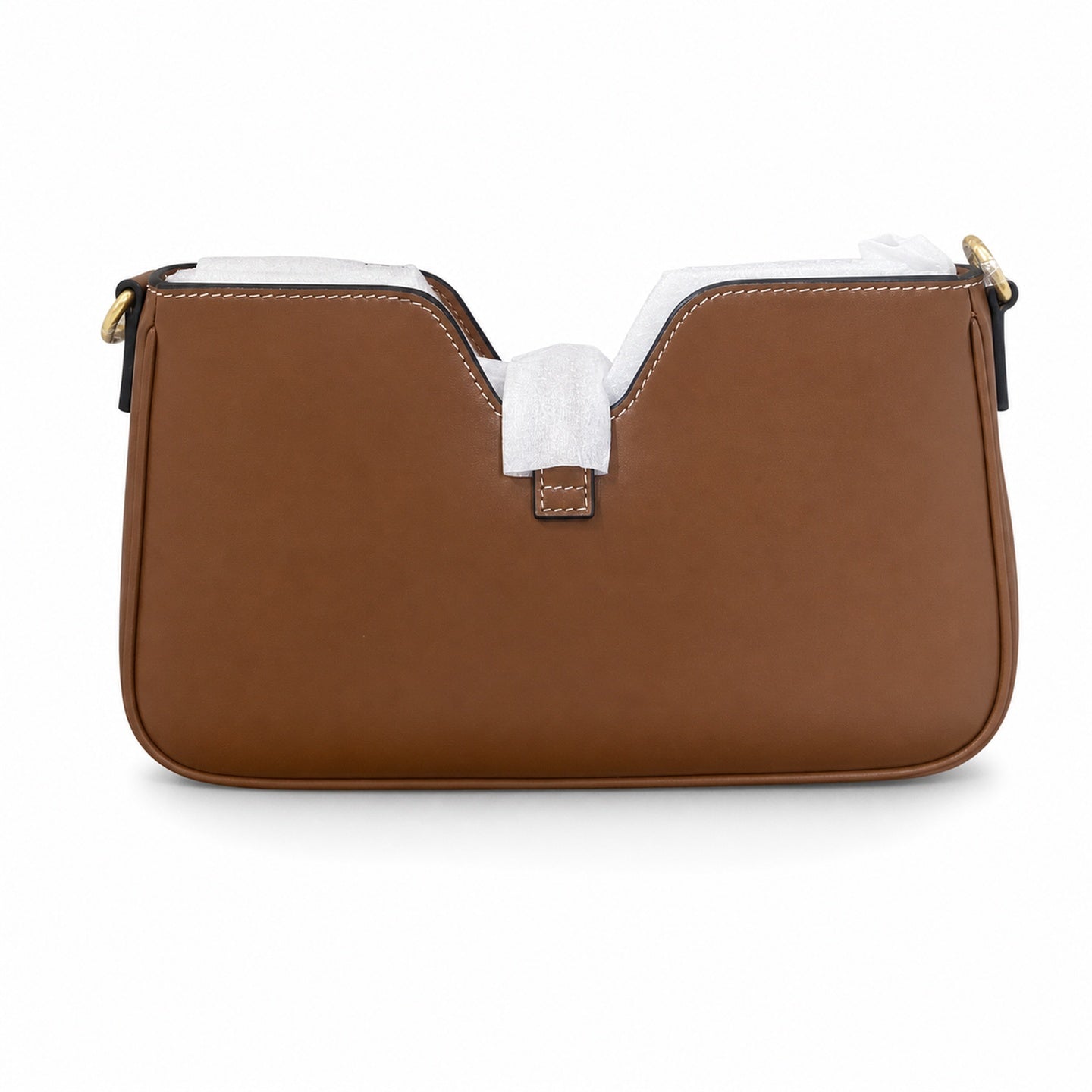Celine Camille Leather Brown Handbag